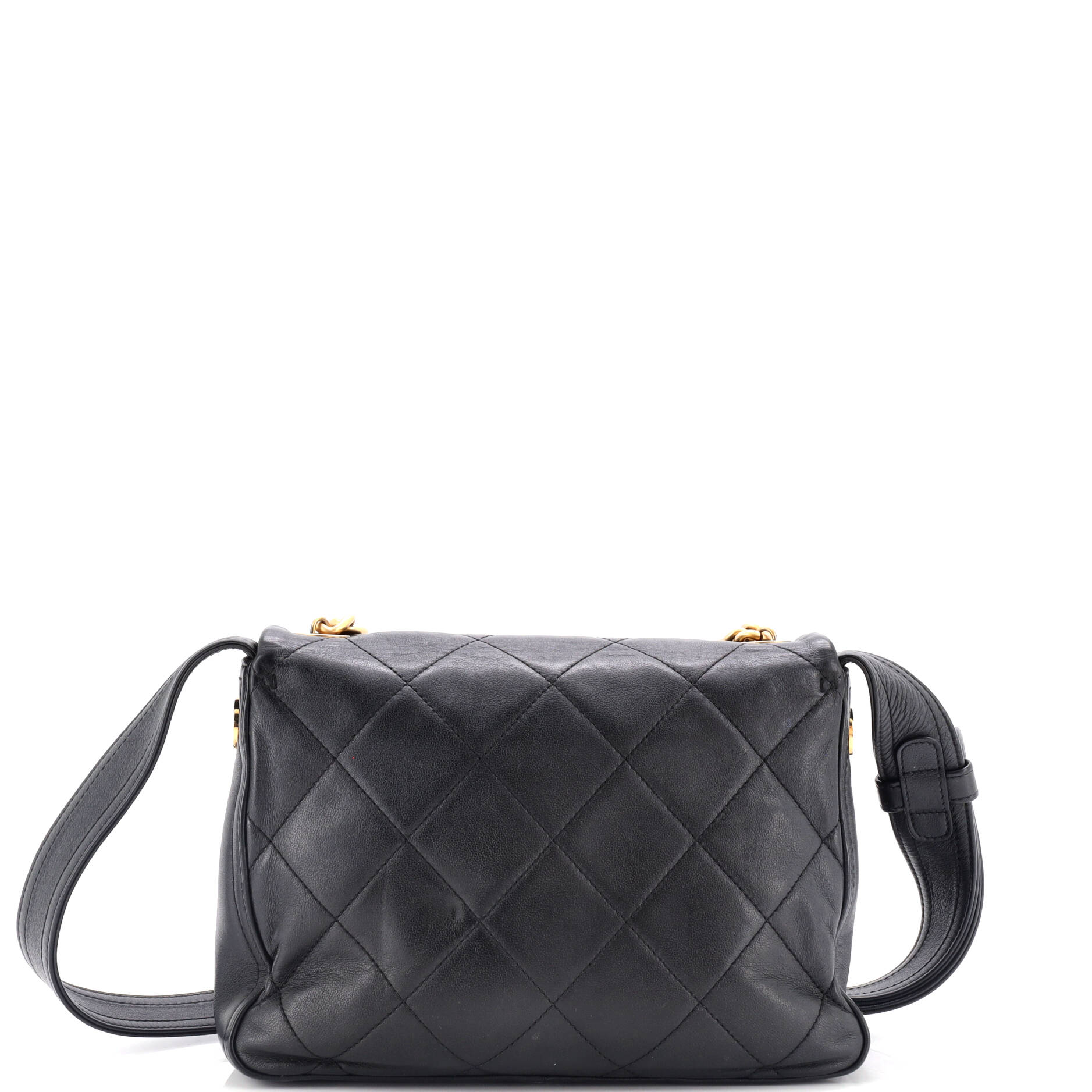 Easy Mood Flap Bag Quilted Calfskin Medium
