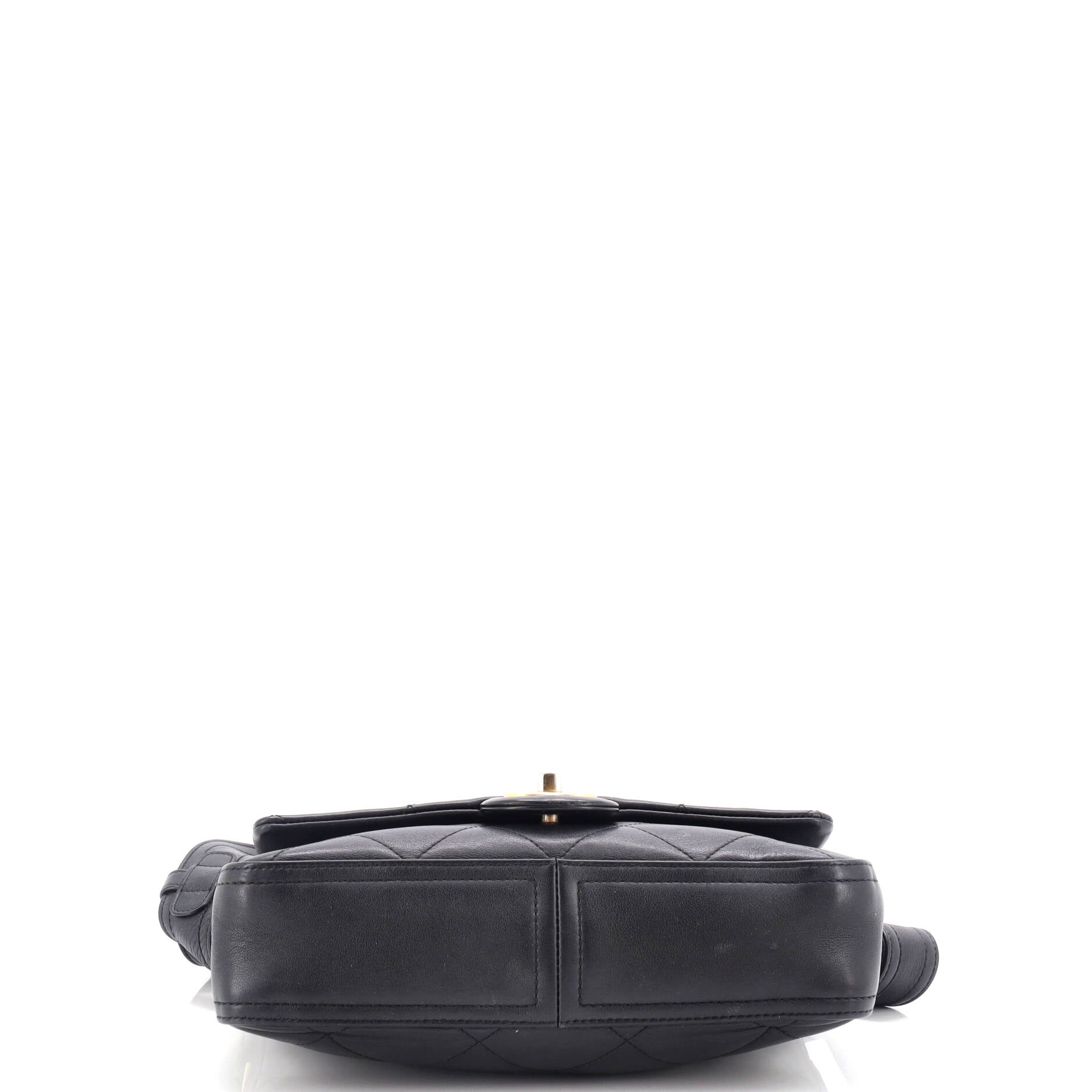 Easy Mood Flap Bag Quilted Calfskin Medium