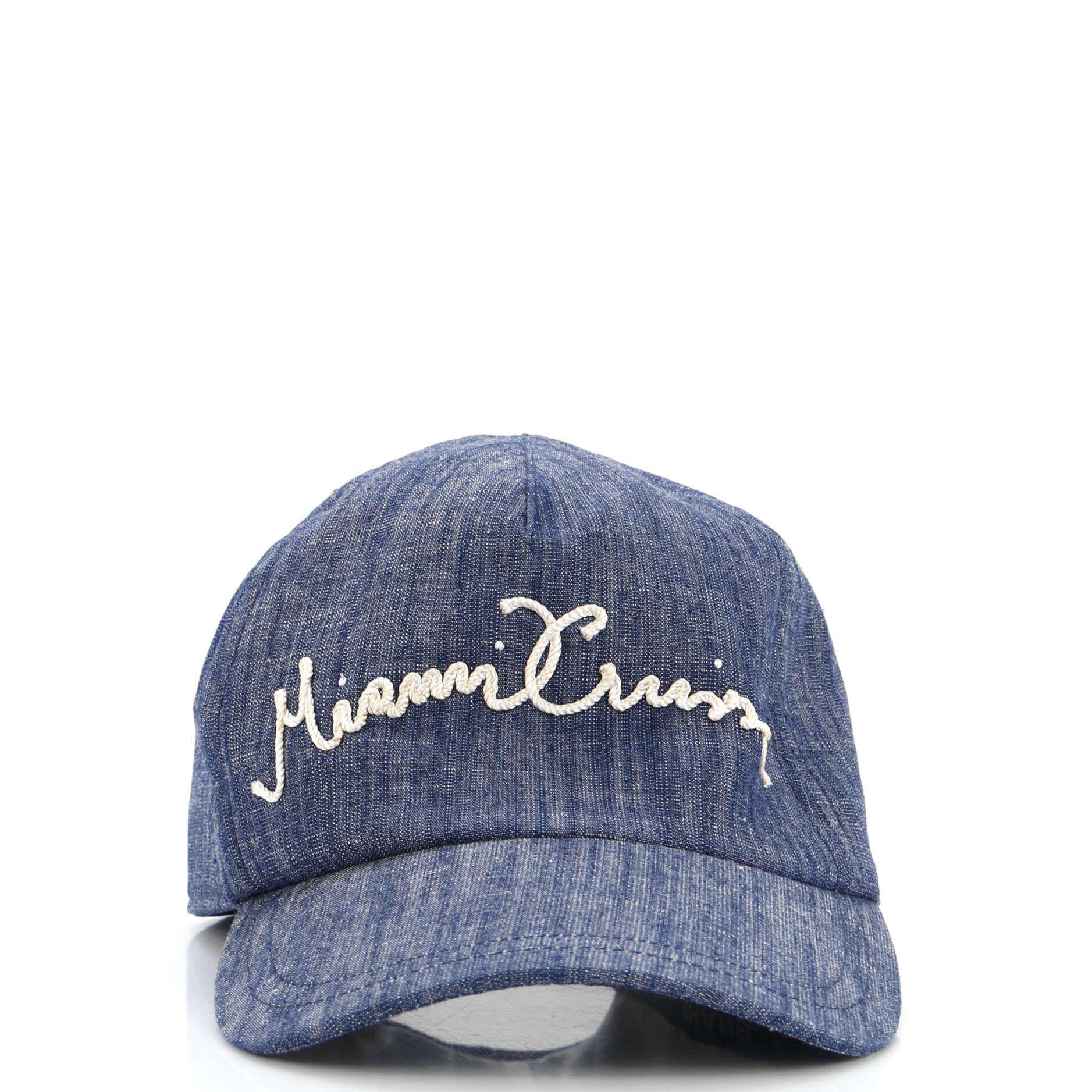 CC Basbeall Cap Embroidered Denim