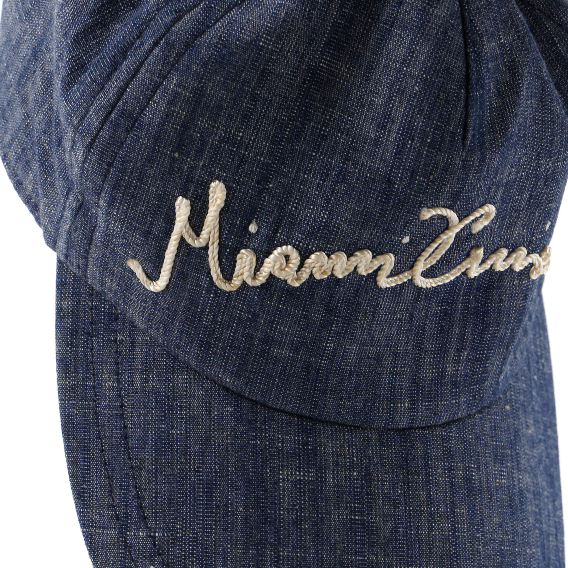 CC Basbeall Cap Embroidered Denim