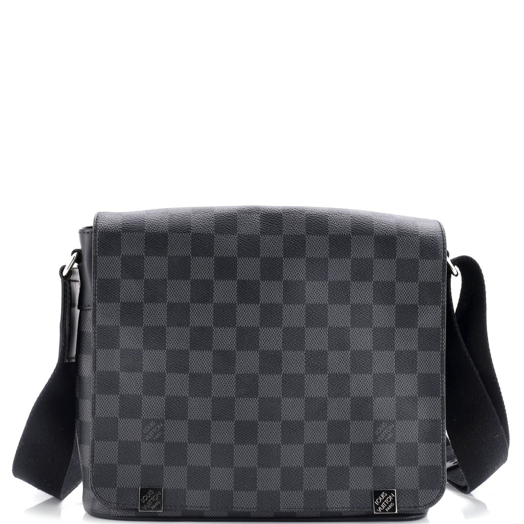 District NM Messenger Bag Damier Graphite PM