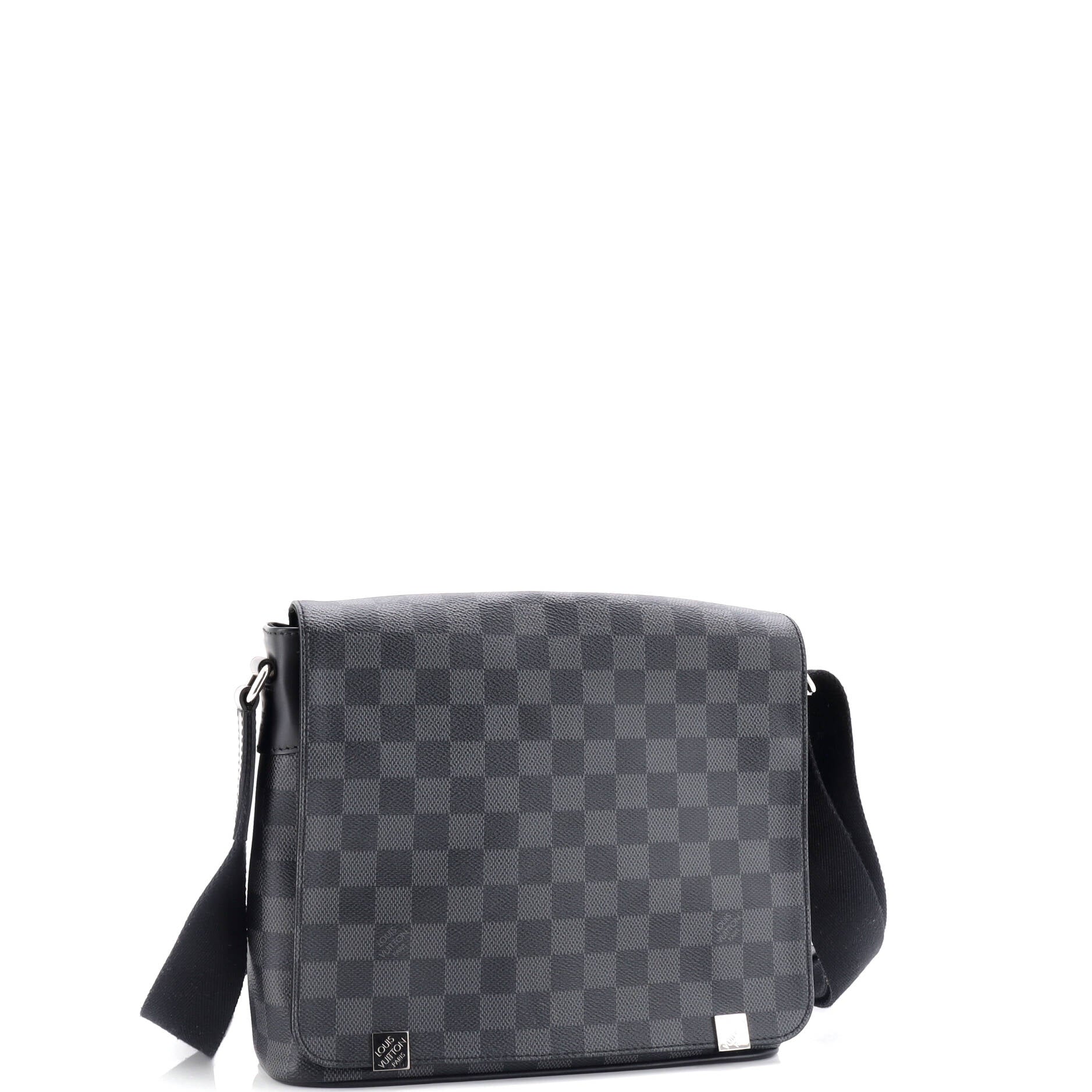 District NM Messenger Bag Damier Graphite PM