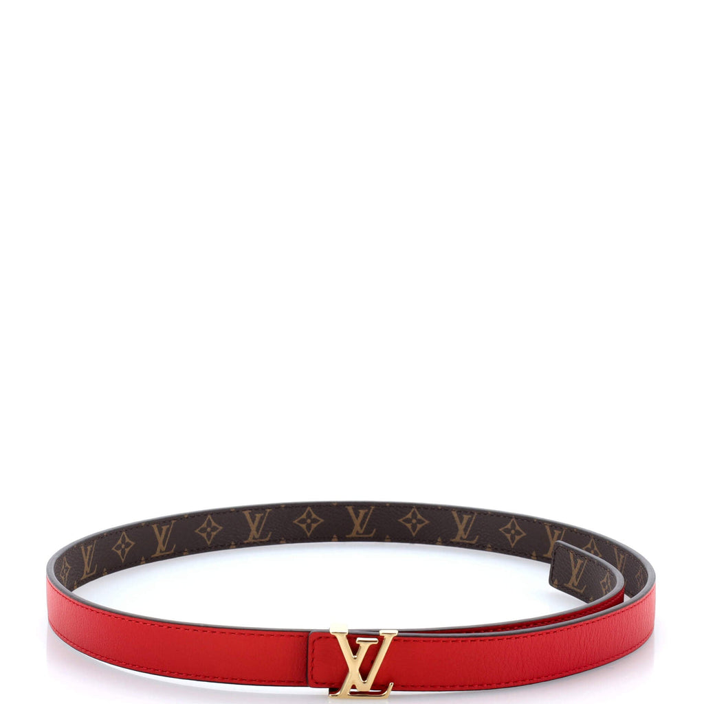 LV Initiales Reversible Belt Monogram Canvas and Leather Medium 80