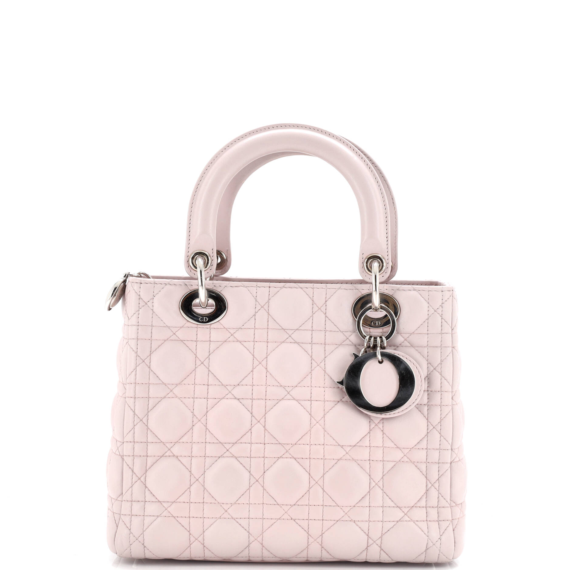 Lady Dior Bag Cannage Quilt Lambskin Medium