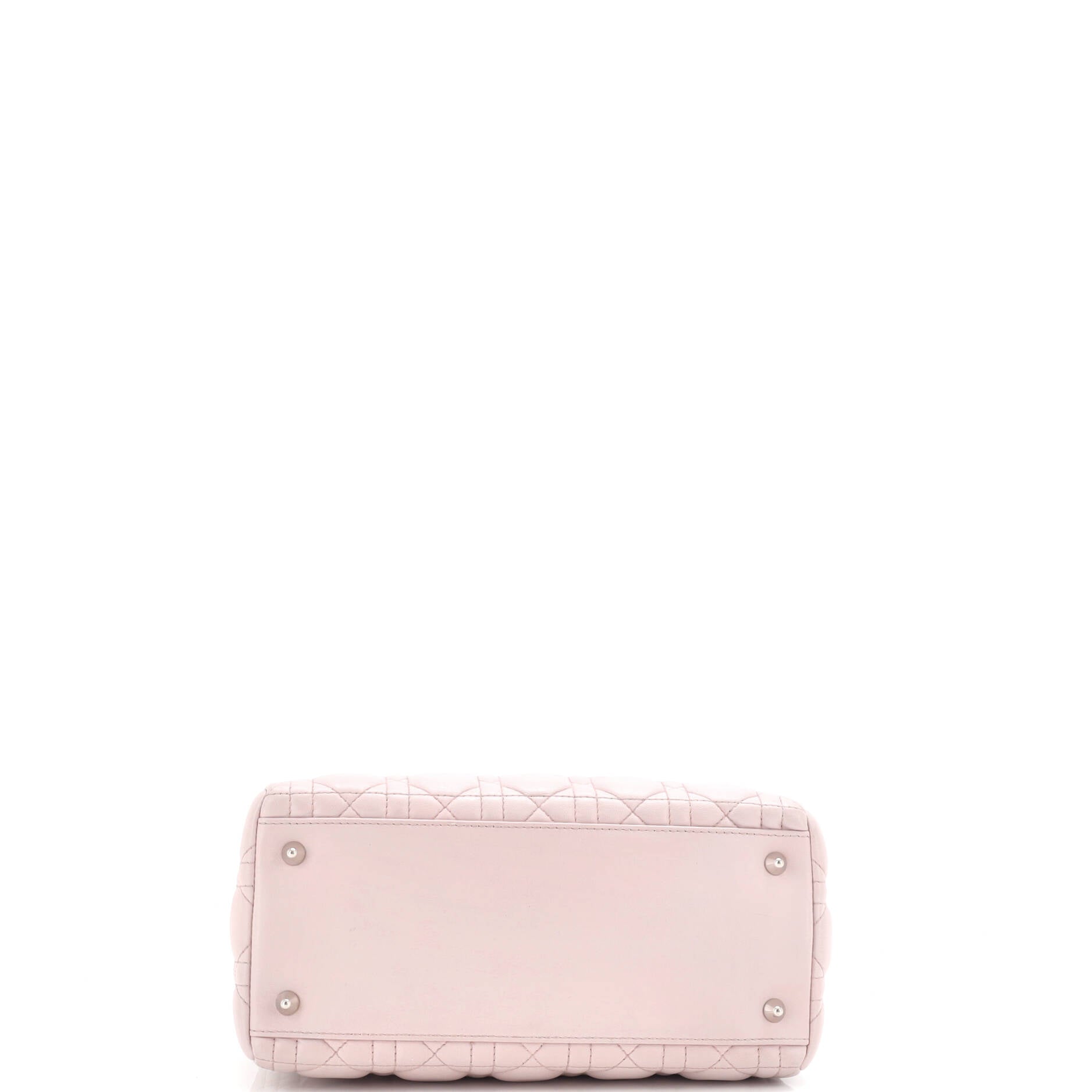 Lady Dior Bag Cannage Quilt Lambskin Medium