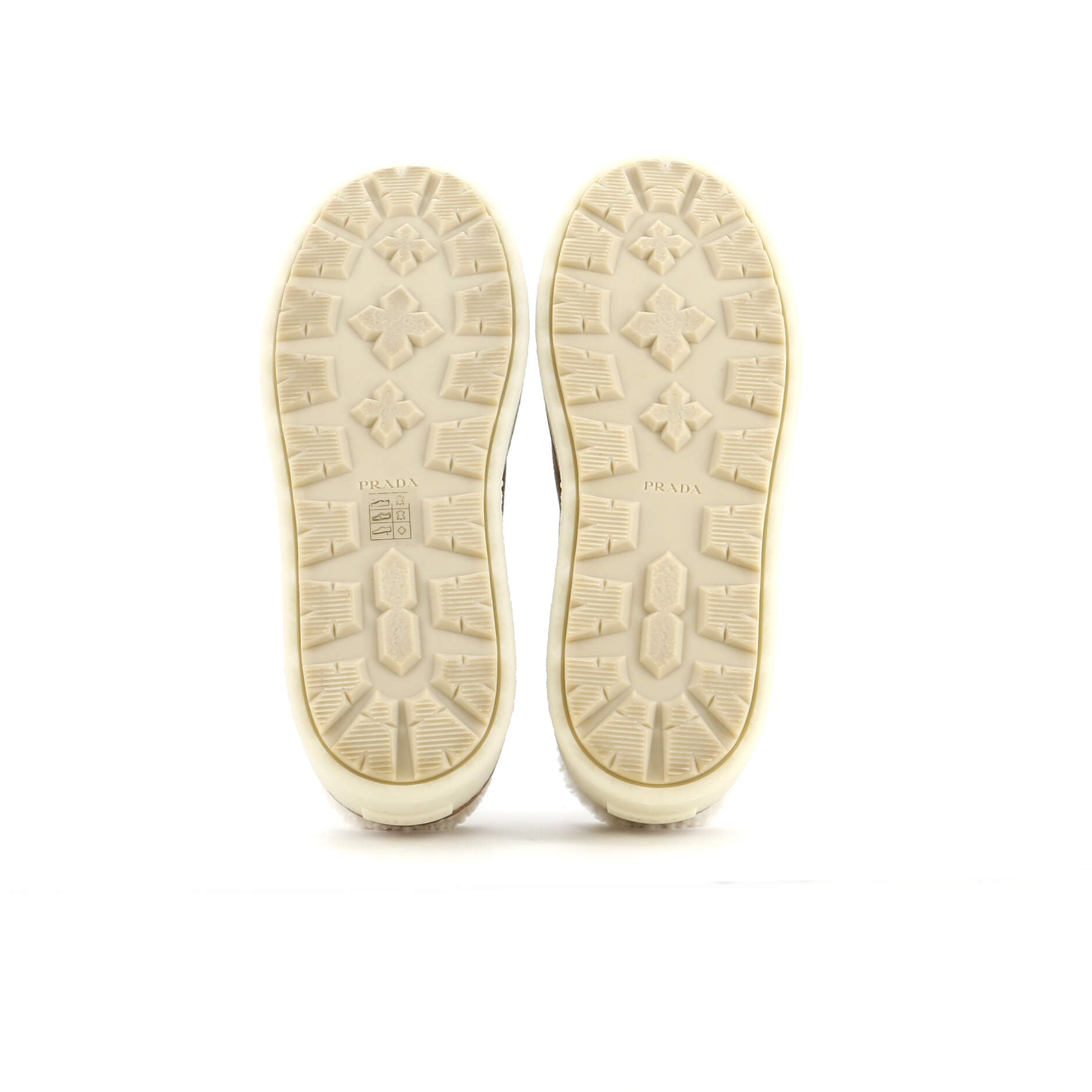 Women's Triangle Logo Platform Mules Suede with Shearling