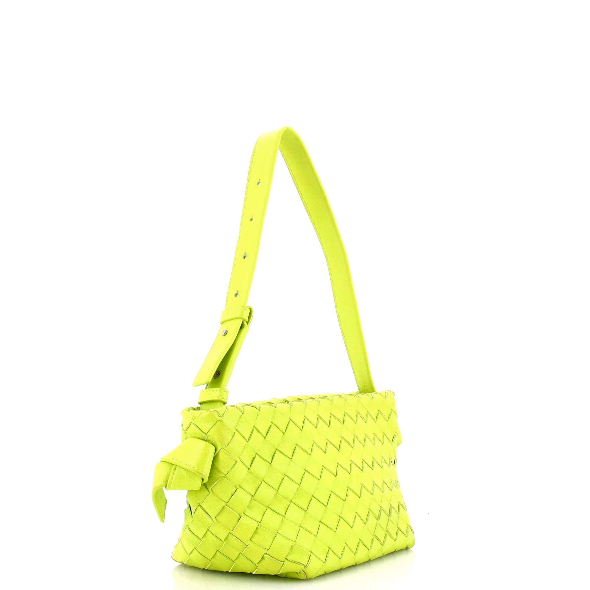 Tie Shoulder Bag Intrecciato Nappa