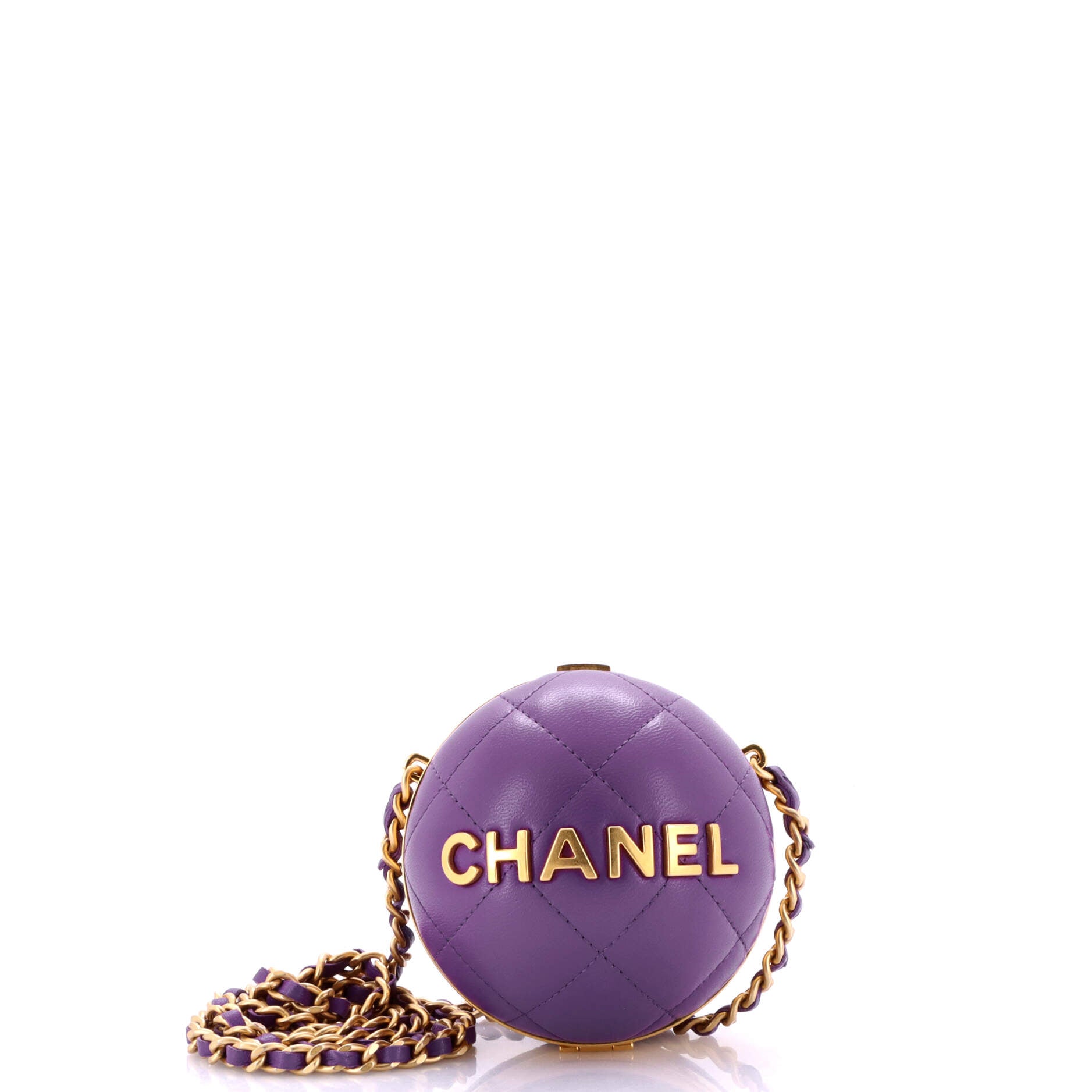 22 Sphere Minaudiere Quilted Lambskin