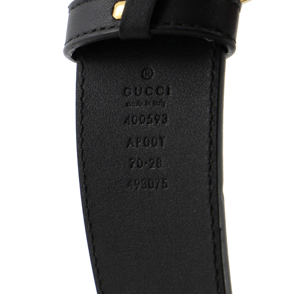 GG Marmont Belt Leather Wide 70