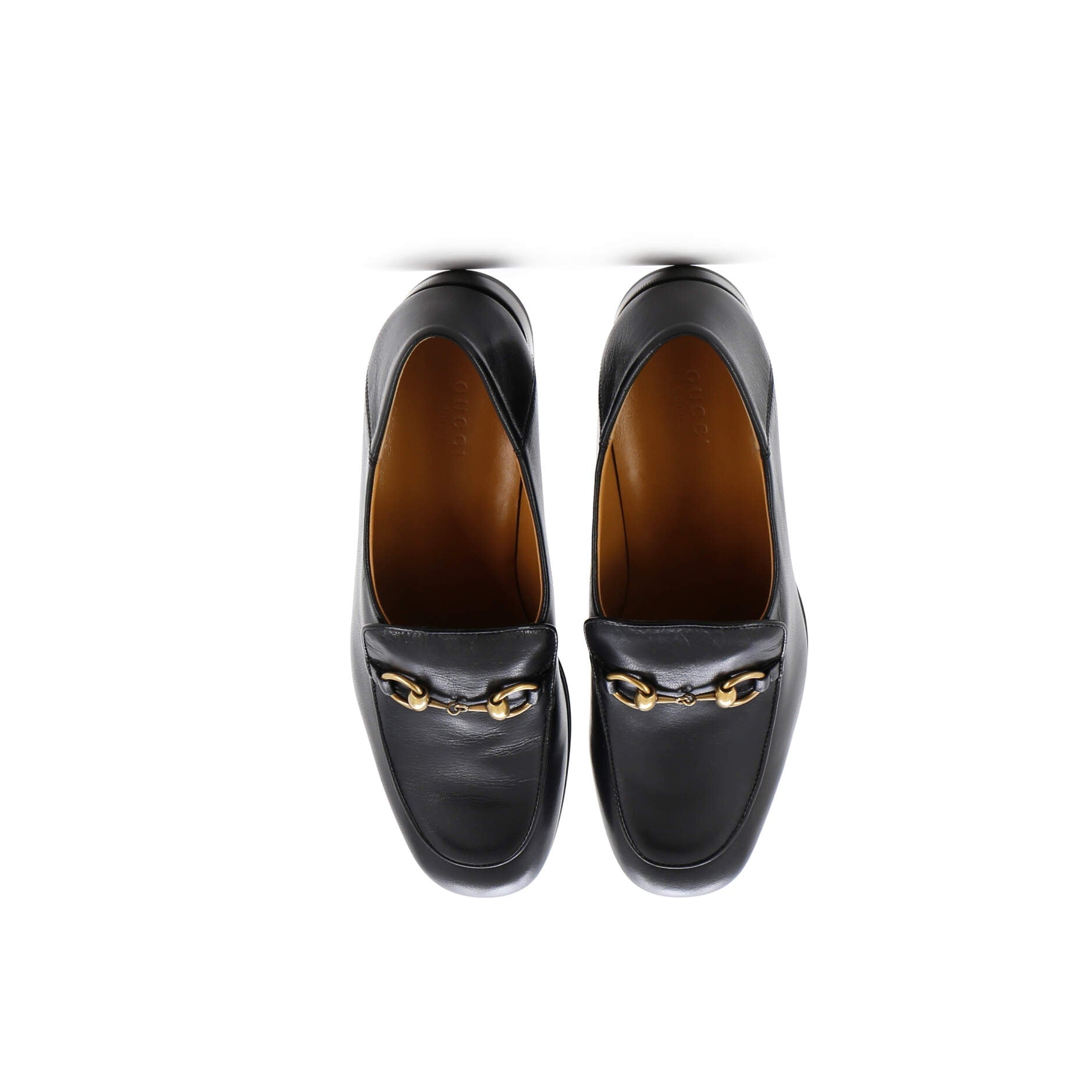 Women's Horsebit Mid-Heel Loafers Leather