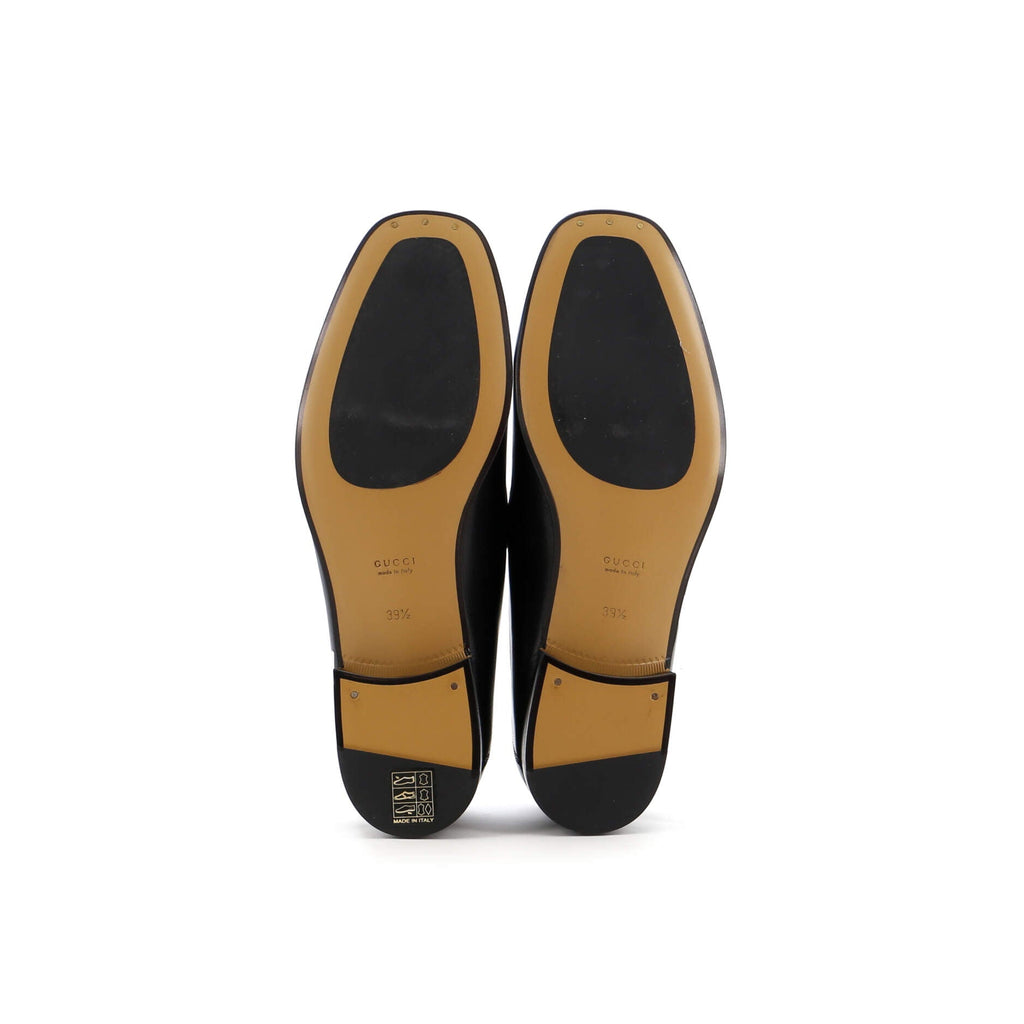 Women's Horsebit Mid-Heel Loafers Leather