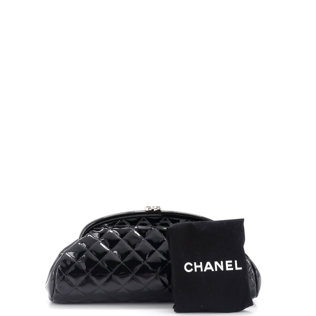 Timeless Clutch Quilted Patent