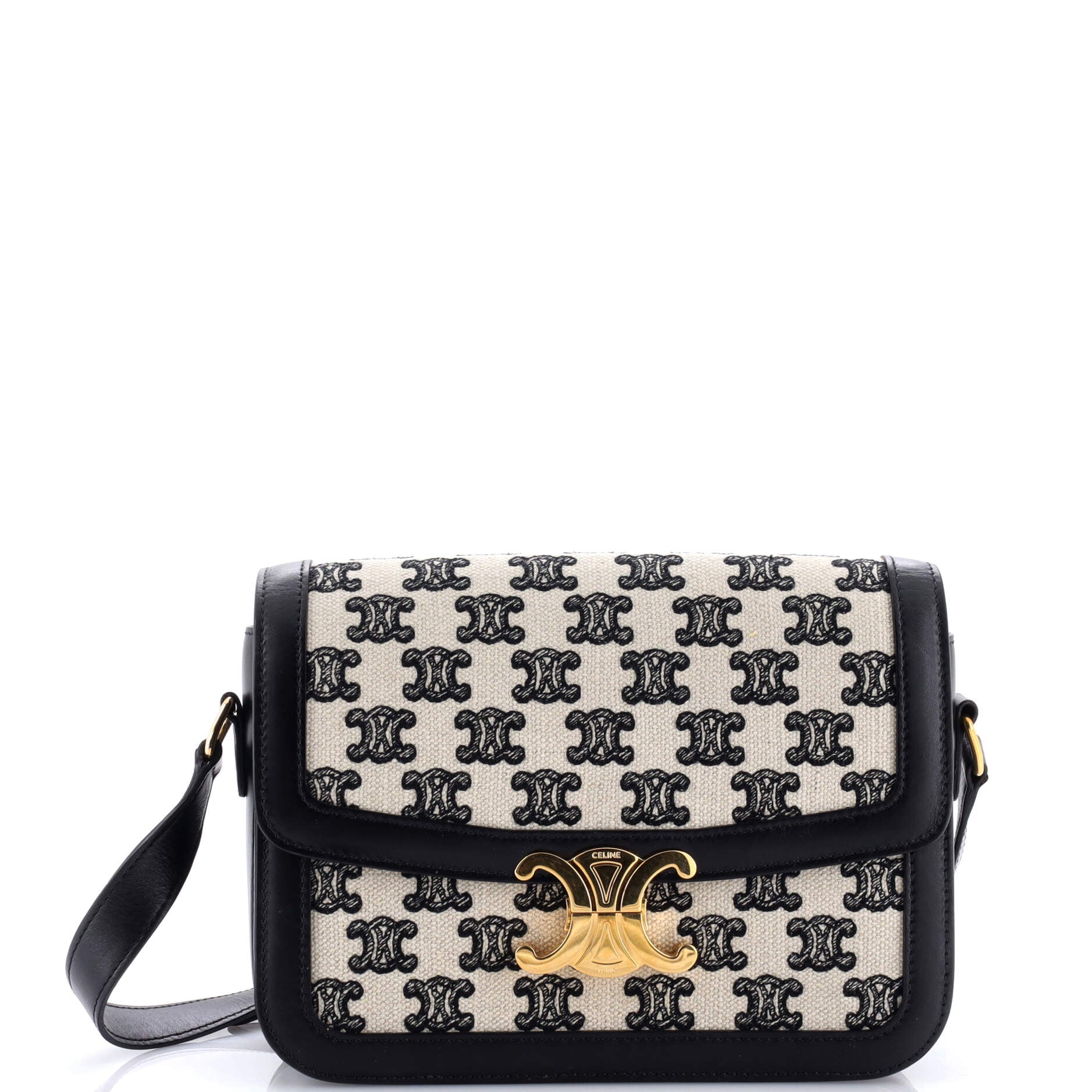 Triomphe Shoulder Bag Triomphe Canvas Medium