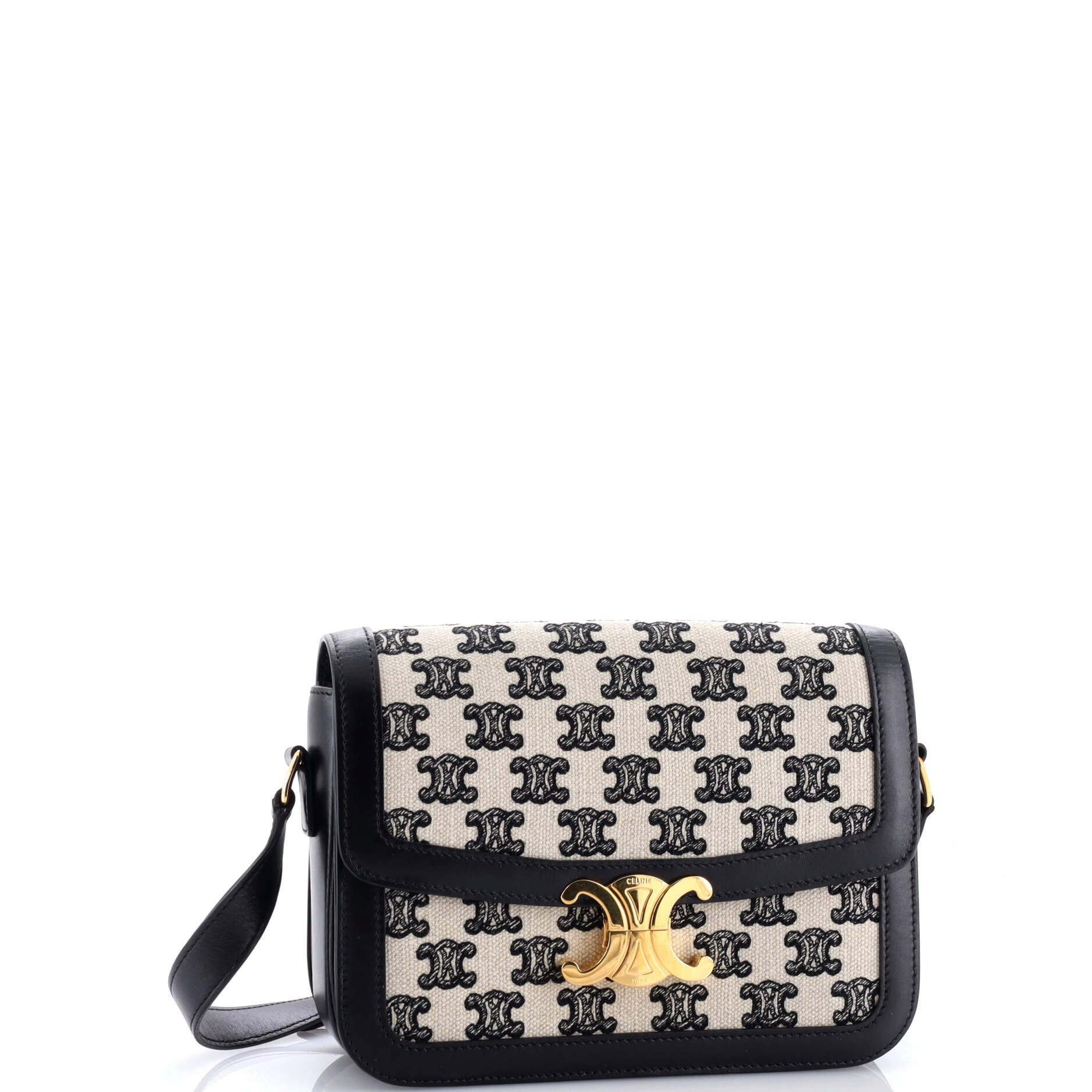 Triomphe Shoulder Bag Triomphe Canvas Medium