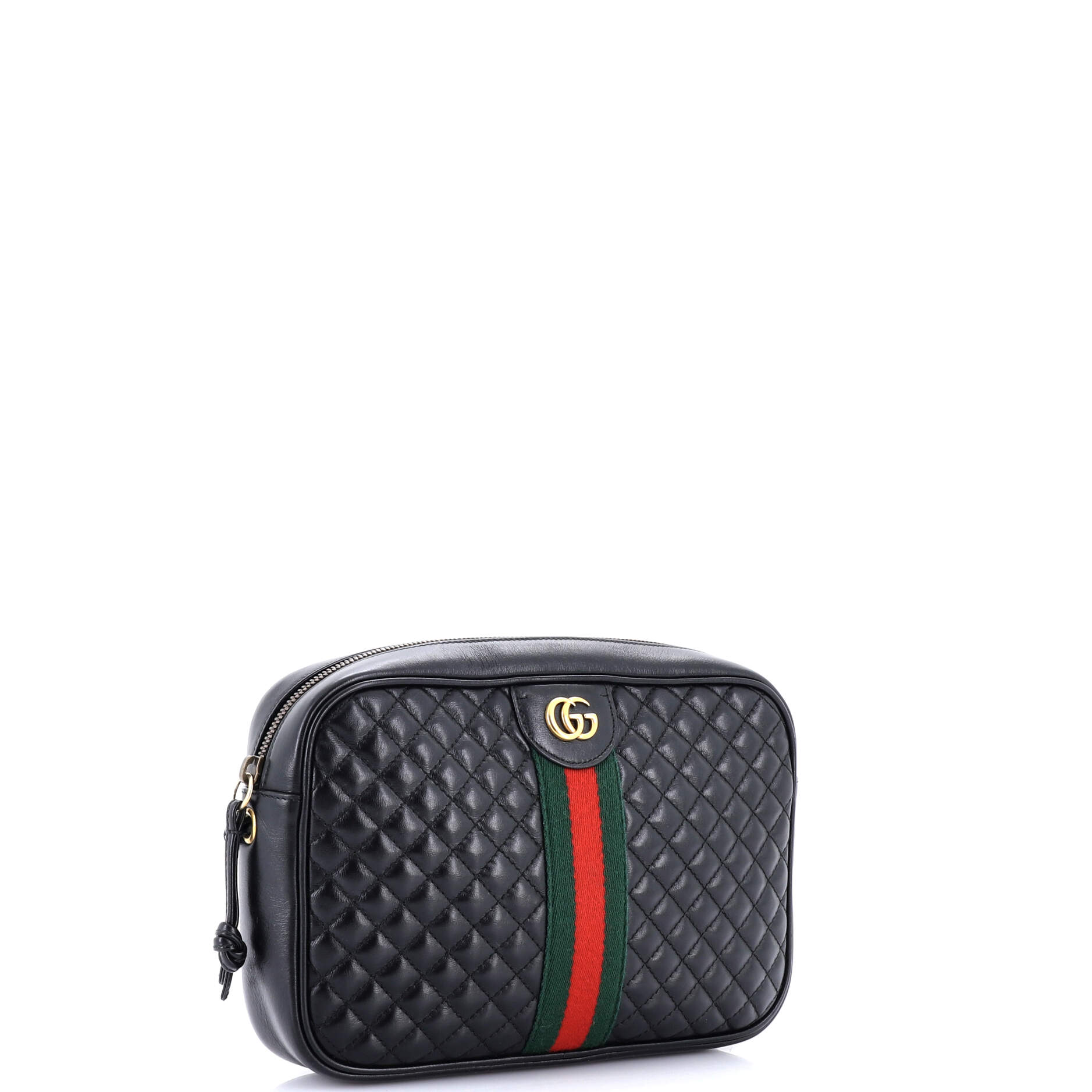 Trapuntata Camera Bag Quilted Leather Small