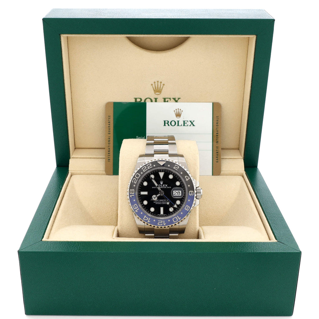Oyster Perpetual Date GMT-Master II Batman Automatic Watch Stainless Steel and Cerachrom 40