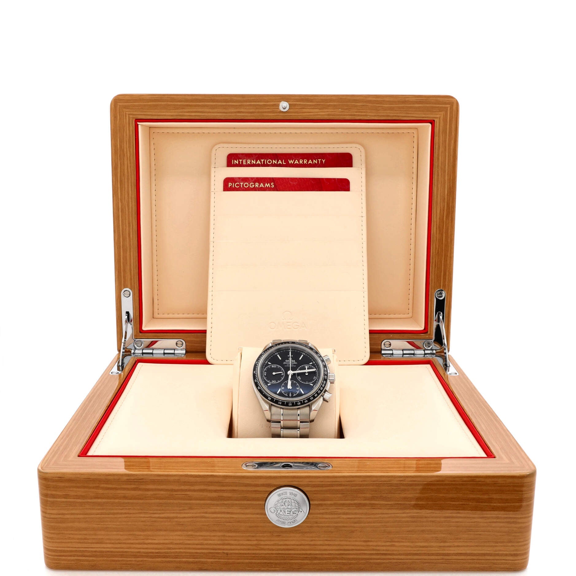 Speedmaster Racing Co-Axial Chronograph Automatic Watch Stainless Steel 40