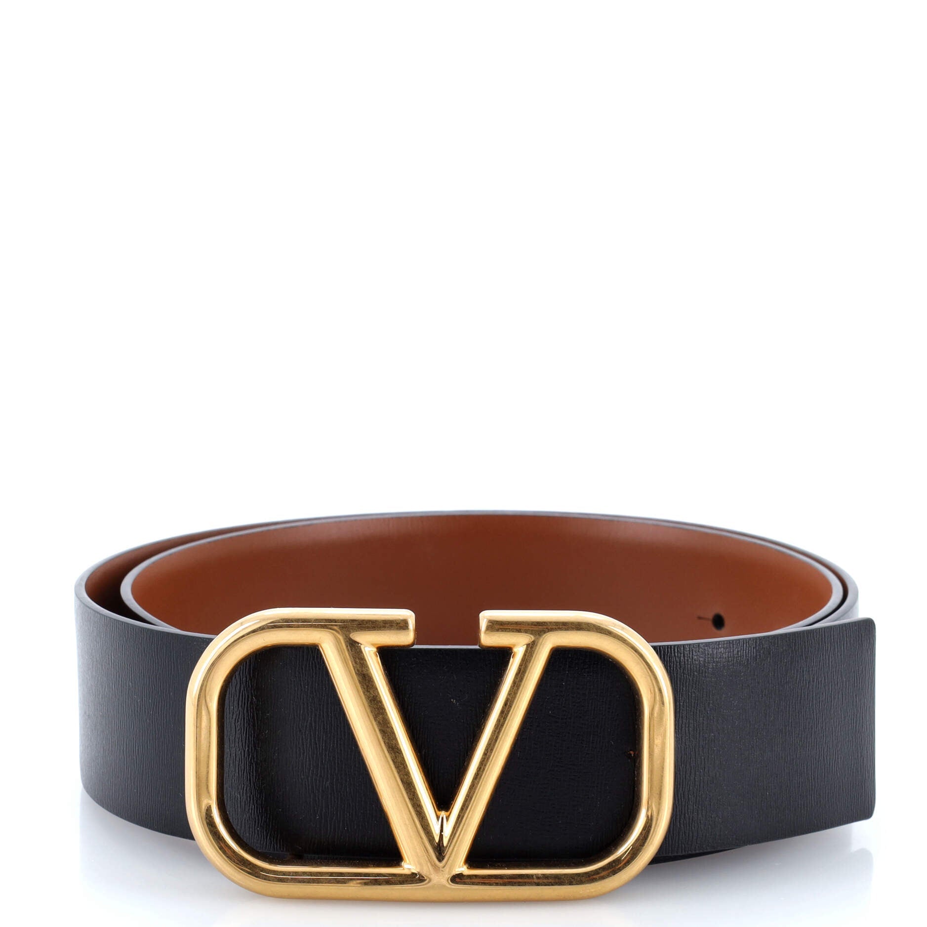 VLogo Reversible Belt Leather Wide 85