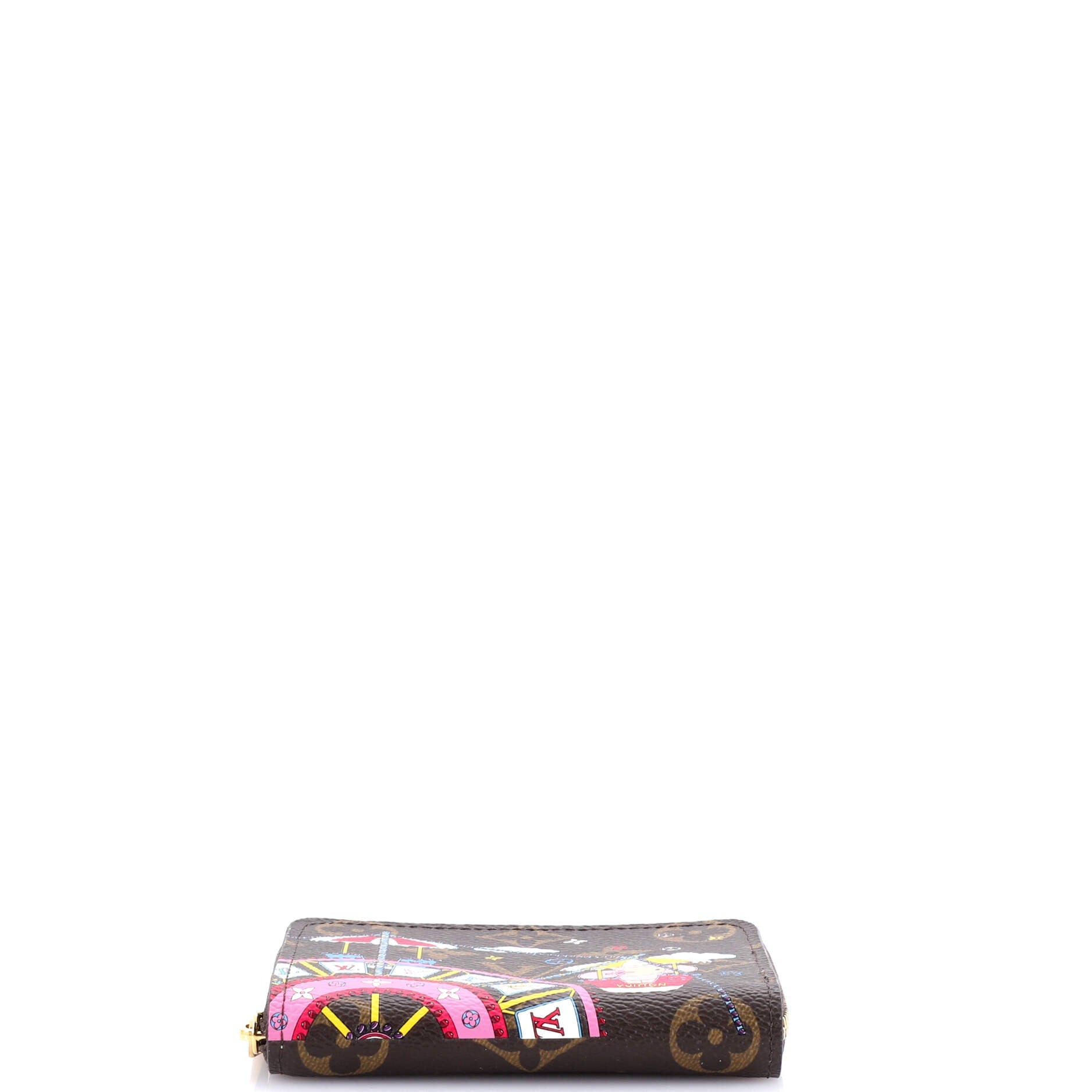 Zippy Coin Purse Limited Edition Vivienne Xmas Monogram Canvas