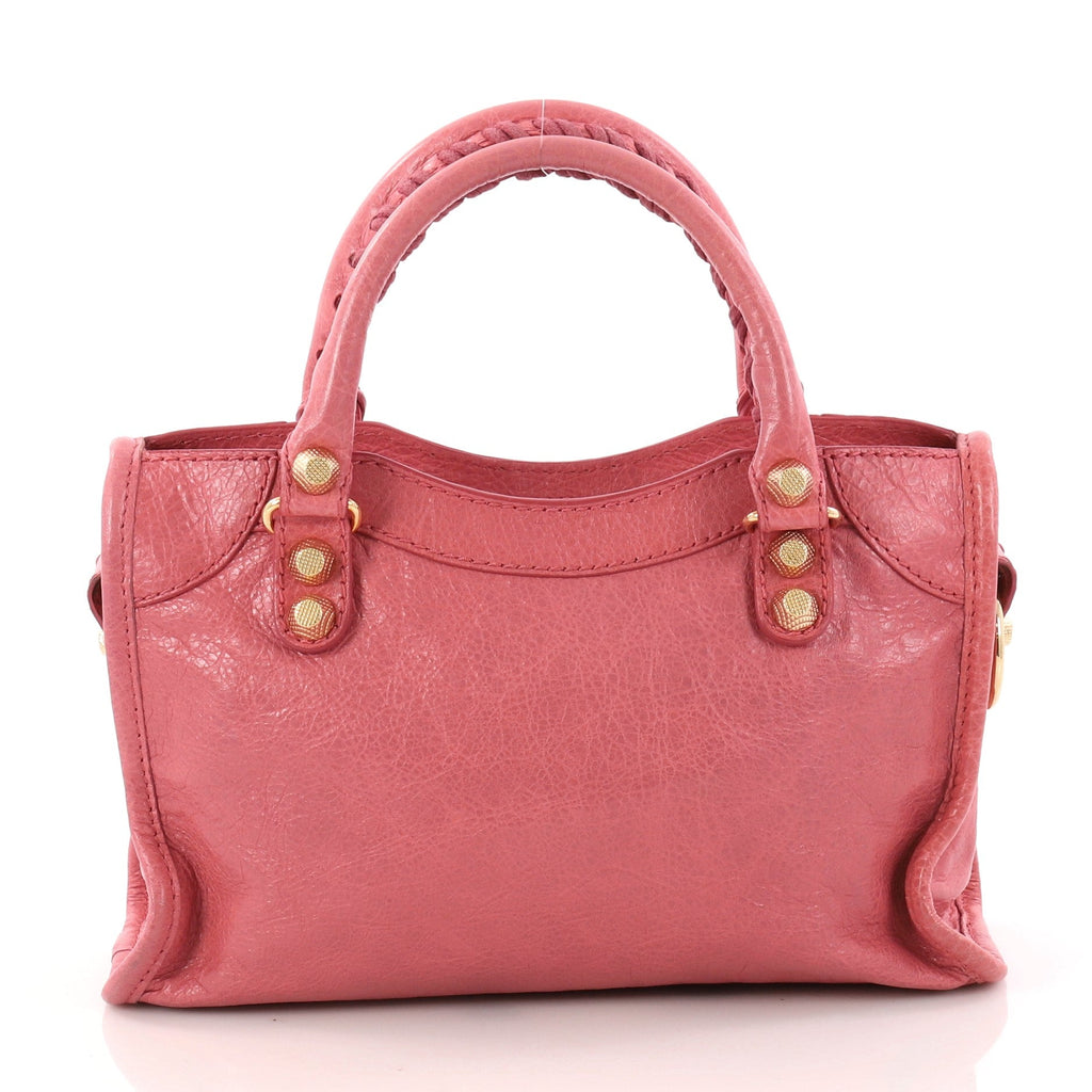 City Giant Studs Handbag Leather Mini