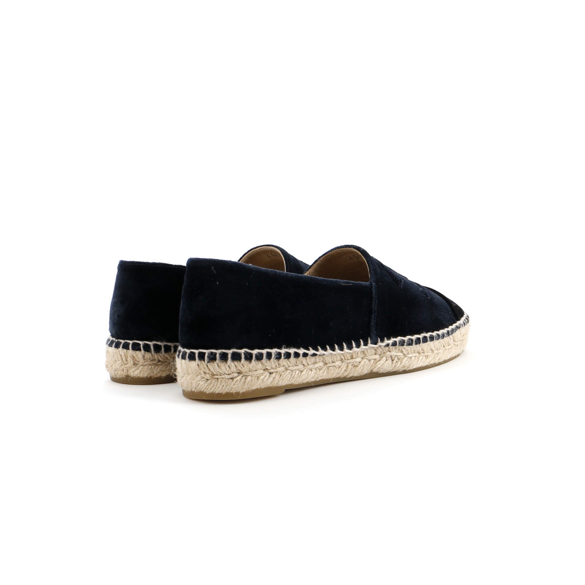 Women's CC Cap Toe Espadrilles Velvet