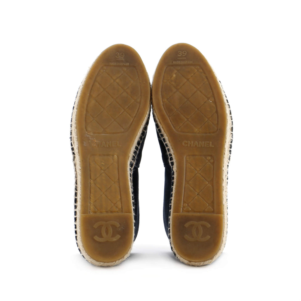 Women's CC Cap Toe Espadrilles Velvet