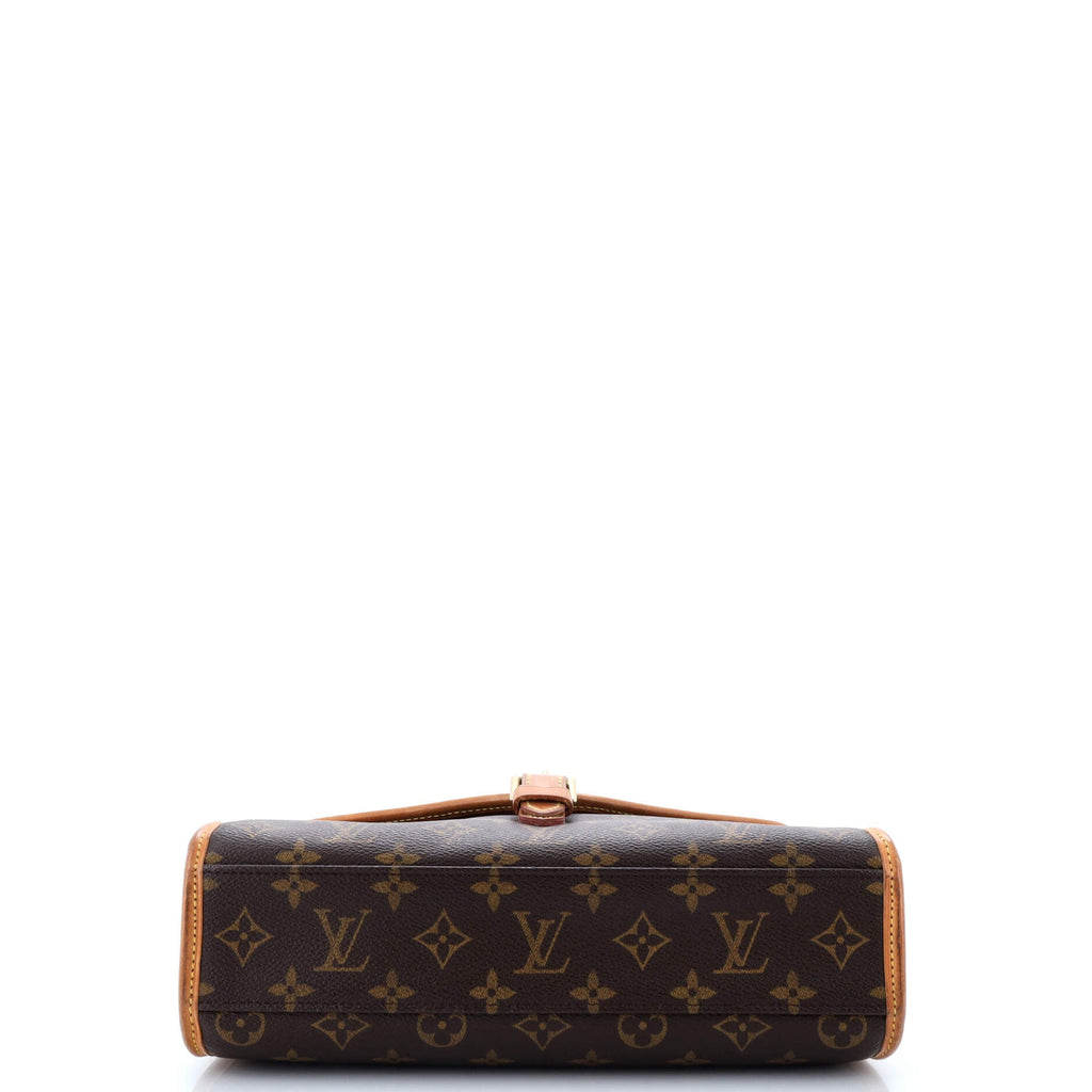 Beverly Briefcase Monogram Canvas PM