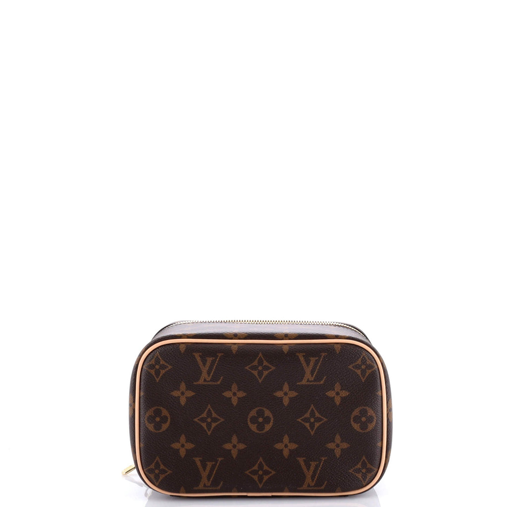 Nice Vanity Case Monogram Canvas Mini