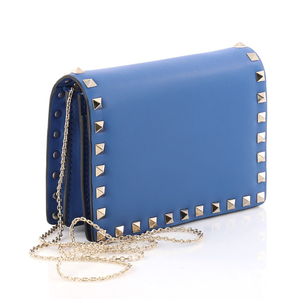 Rockstud Pouch Crossbody Bag Leather Mini
