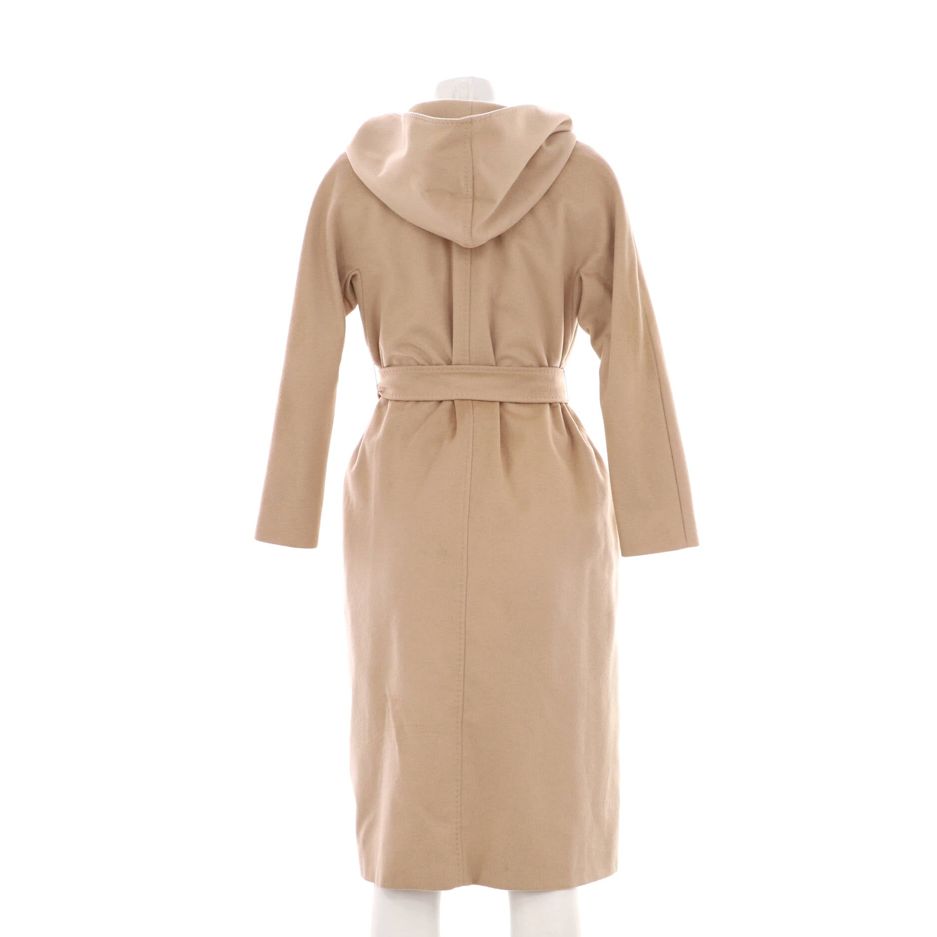 Women's Belted Wrap Long Coat Cashmere