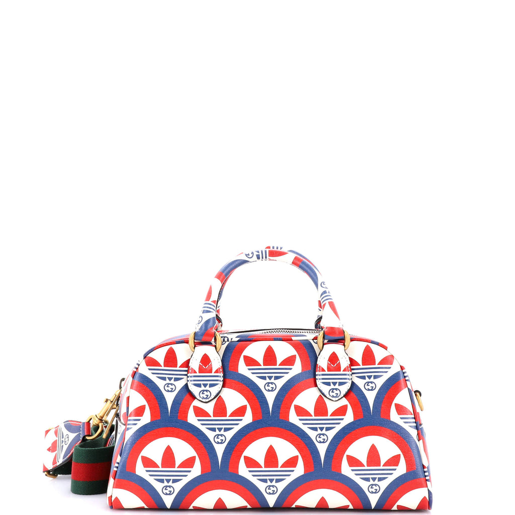x adidas Duffle Bag Printed Leather Mini