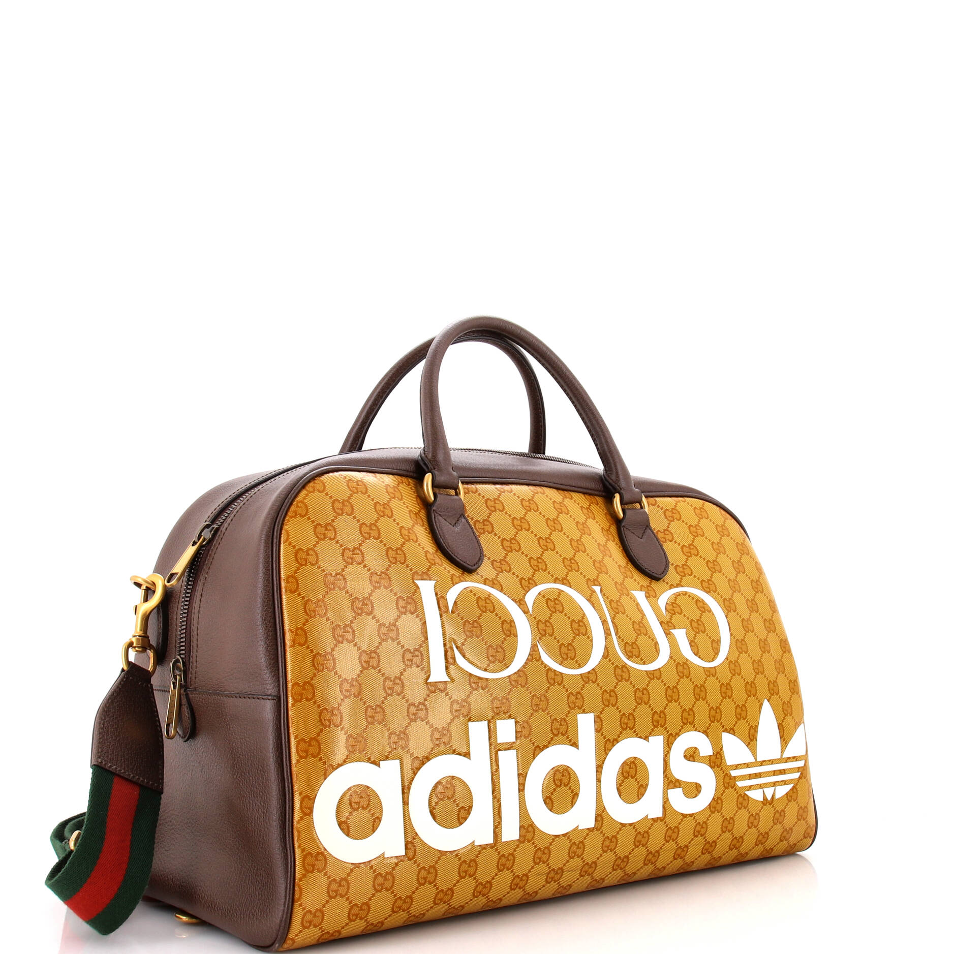 x adidas Duffle Bag GG Coated Canvas Large