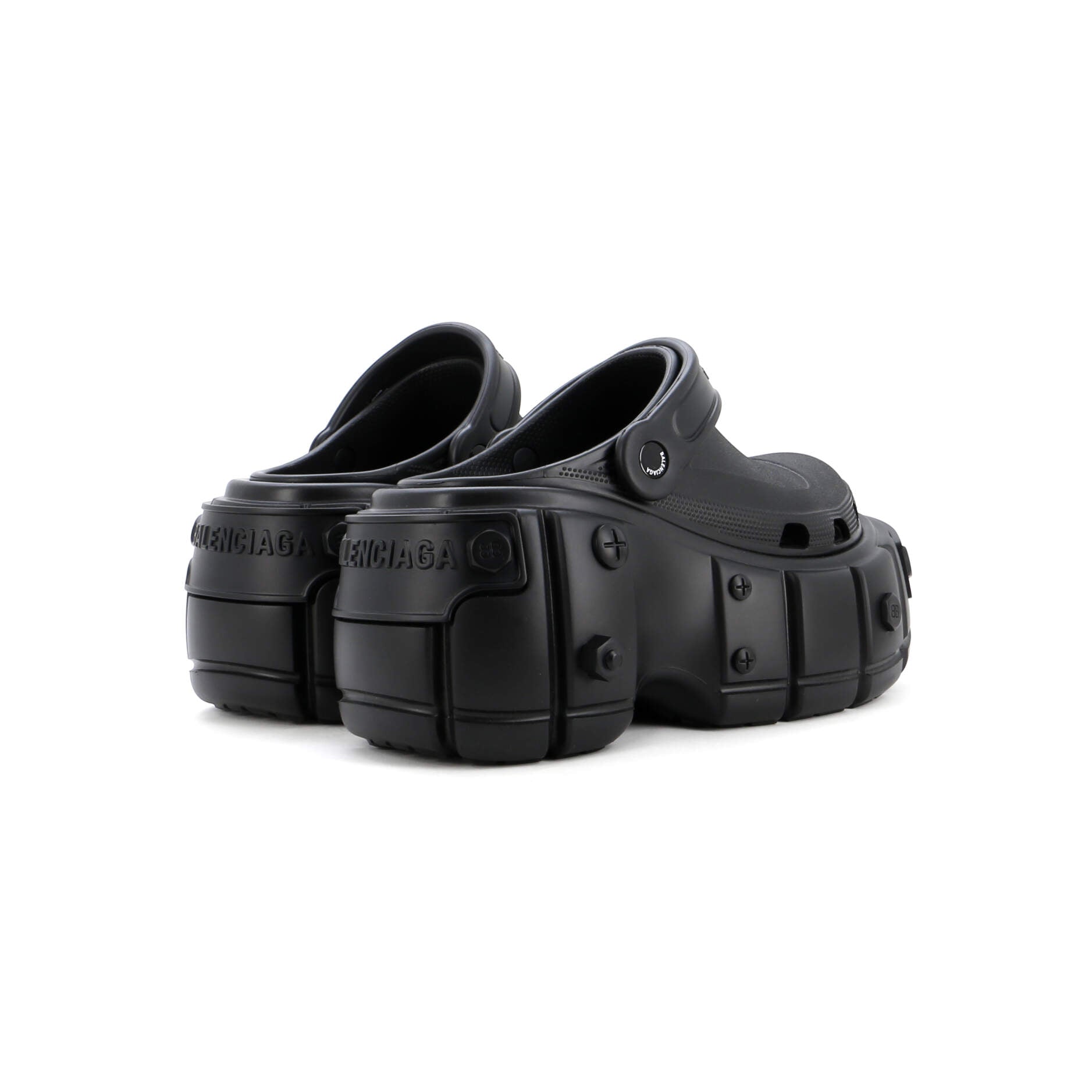 x Crocs Hardcrocs Platform Sandals Rubber