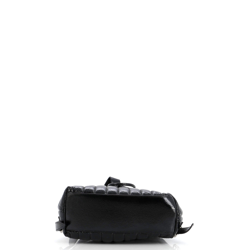LouLou Backpack Matelasse Chevron Patent Small