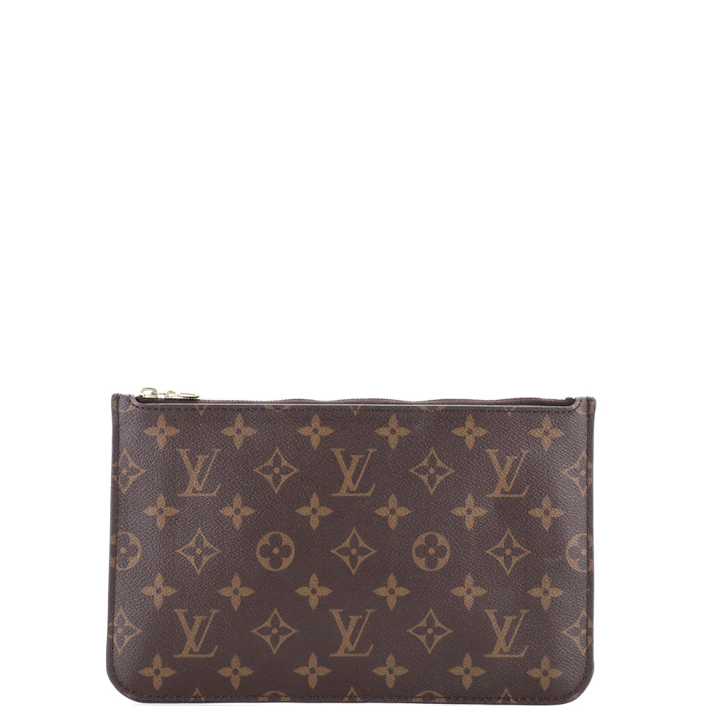 Neverfull Pochette Monogram Canvas Large