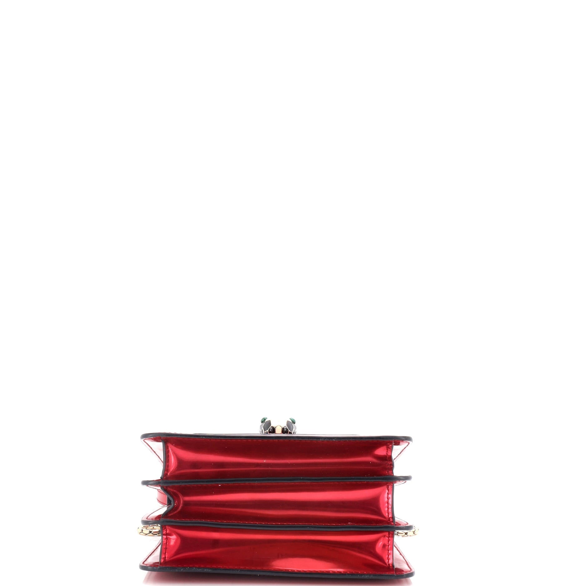 Serpenti Forever Top Handle Bag Leather Small