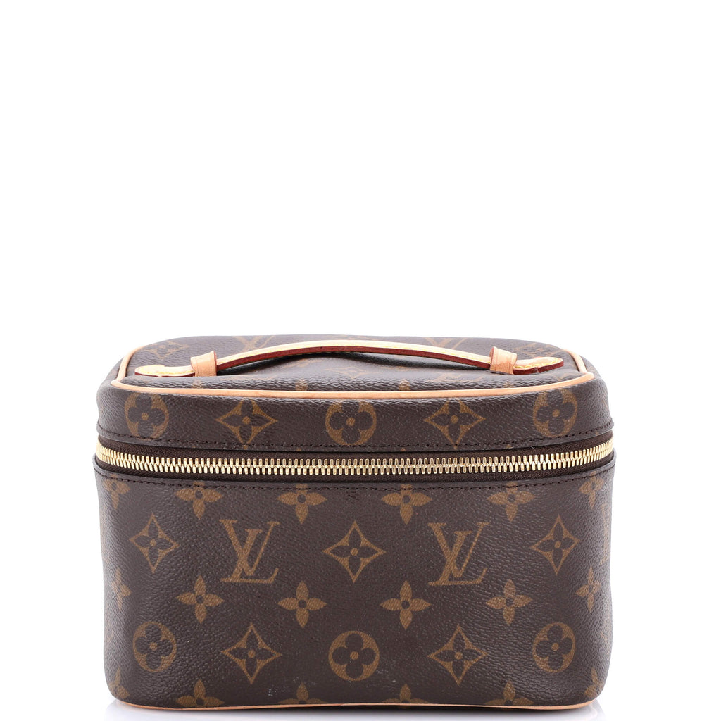 Nice Vanity Case Monogram Canvas Mini