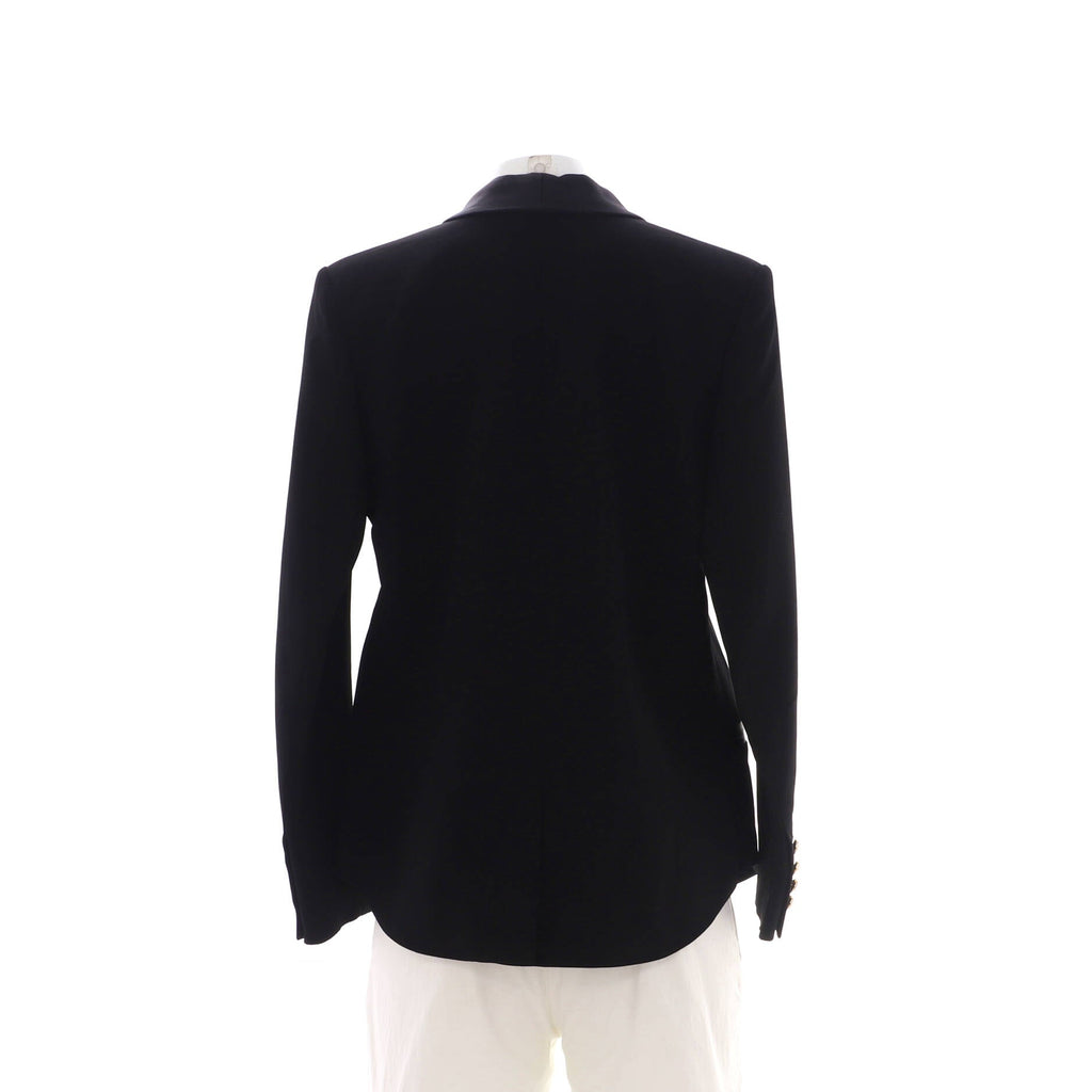 Women's Shawl Collar Double Breasted Blazer Viscose Blend
