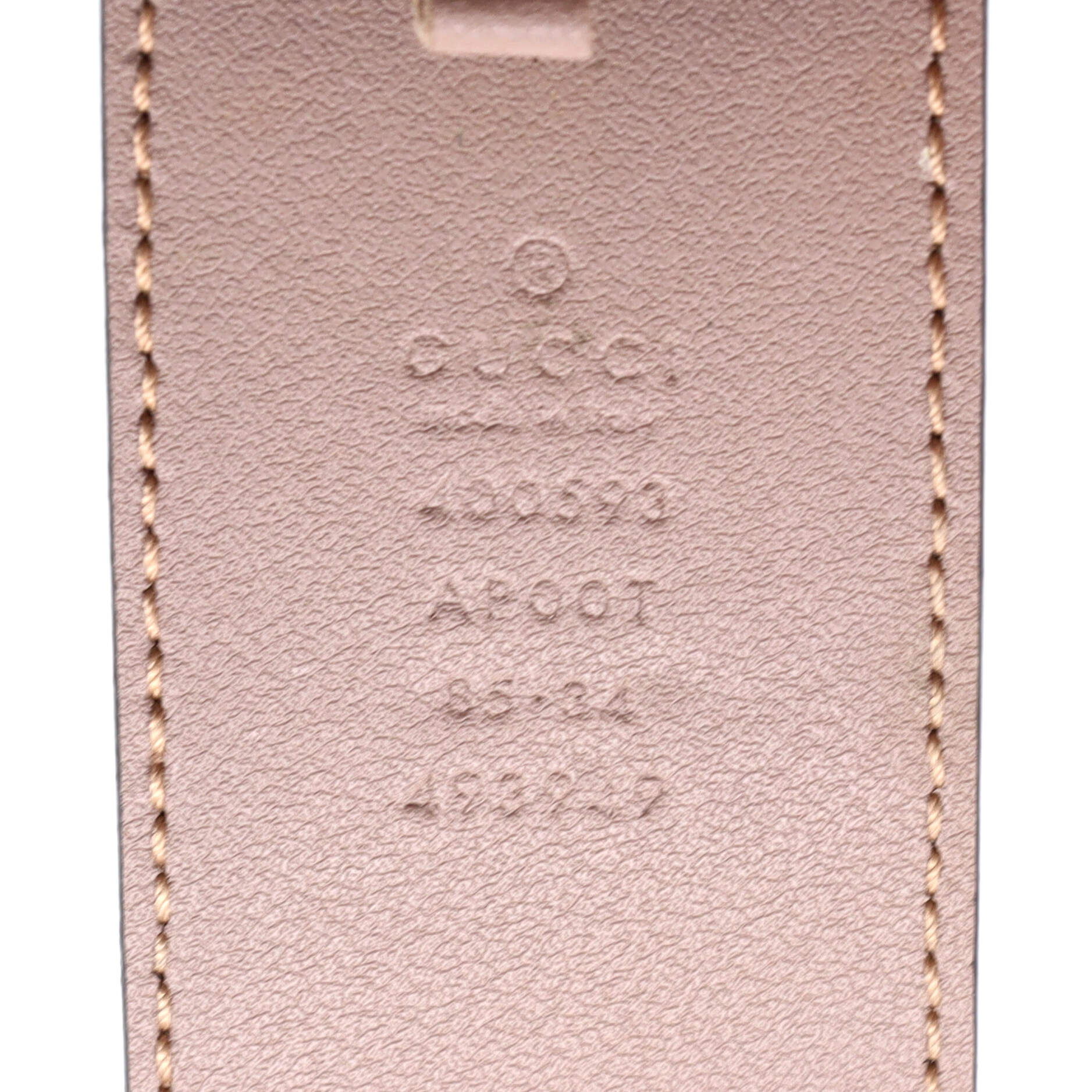 GG Marmont Belt Leather Wide 85