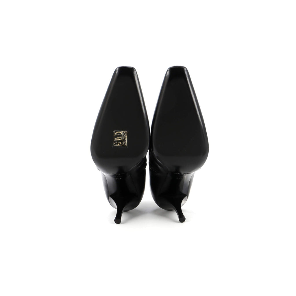 Women's Tom Ankle Boots Leather with Crystal Buckle