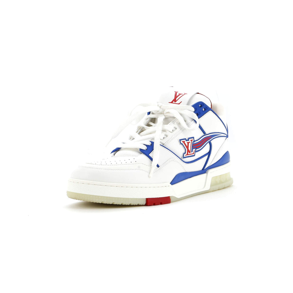 Men's LV Trainer Line Sneakers Leather
