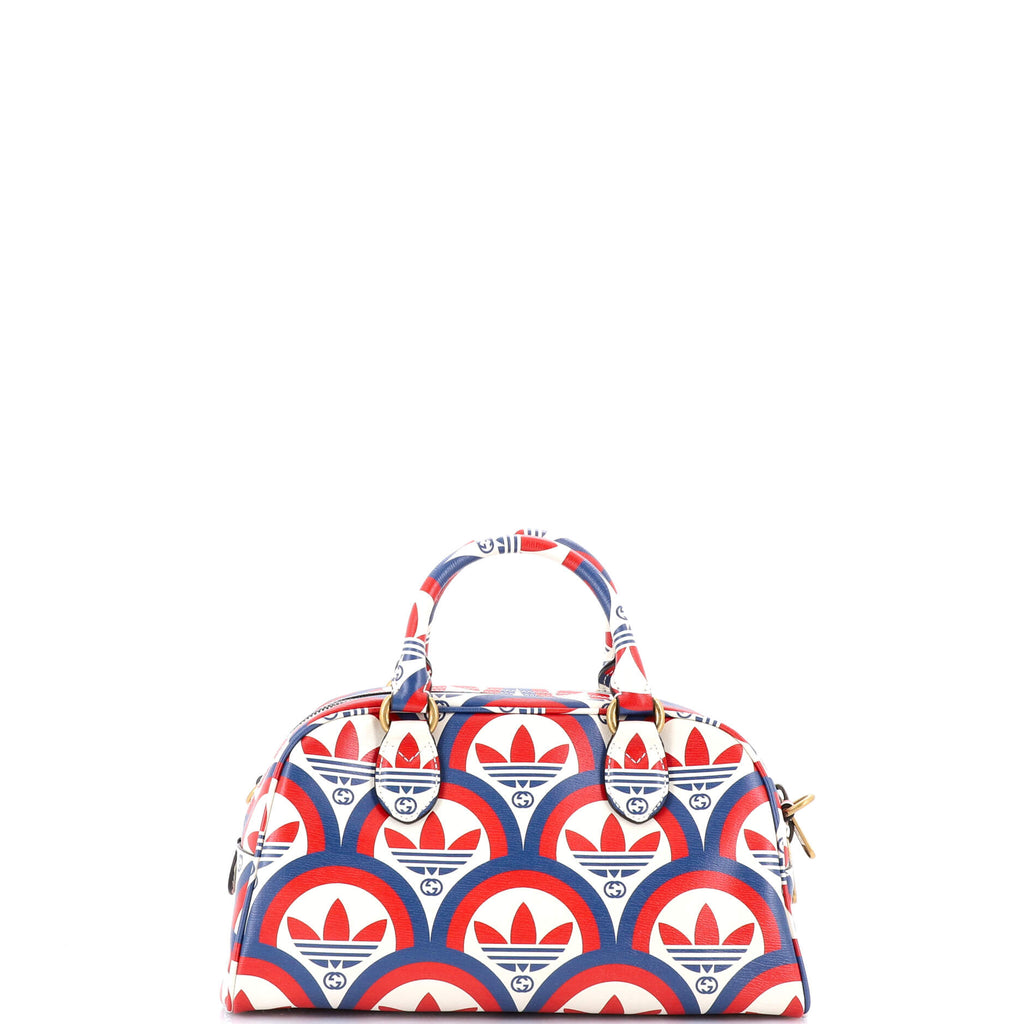x adidas Duffle Bag Printed Leather Mini