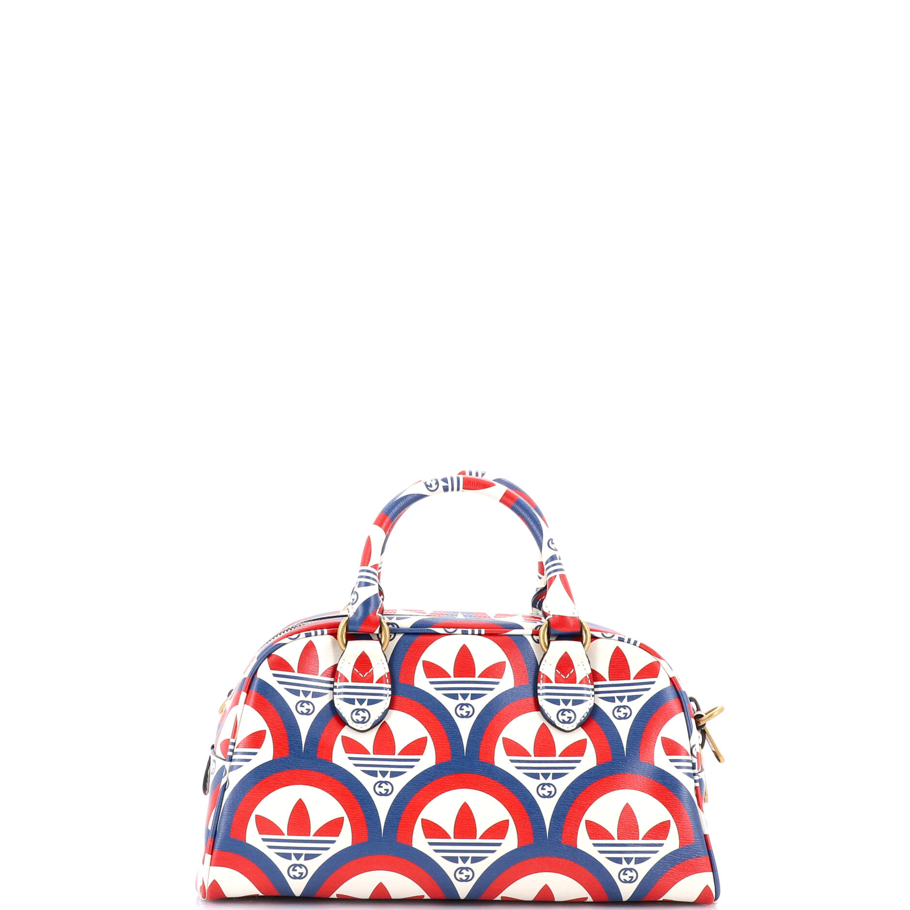 x adidas Duffle Bag Printed Leather Mini