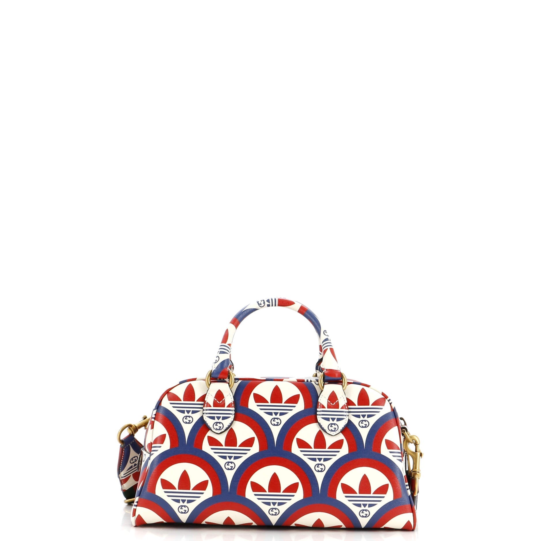 x adidas Duffle Bag Printed Leather Mini