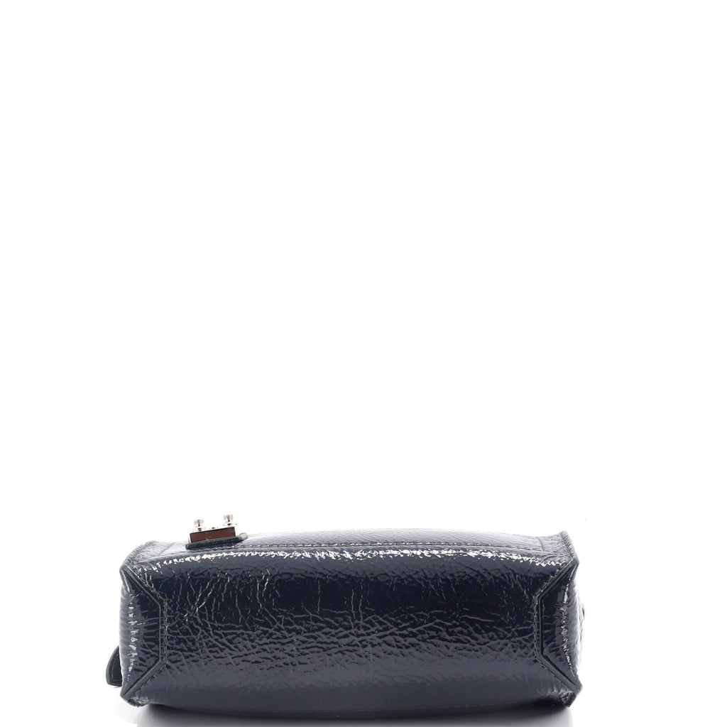 Bonded Pochette Chaine Bag Patent Deerskin