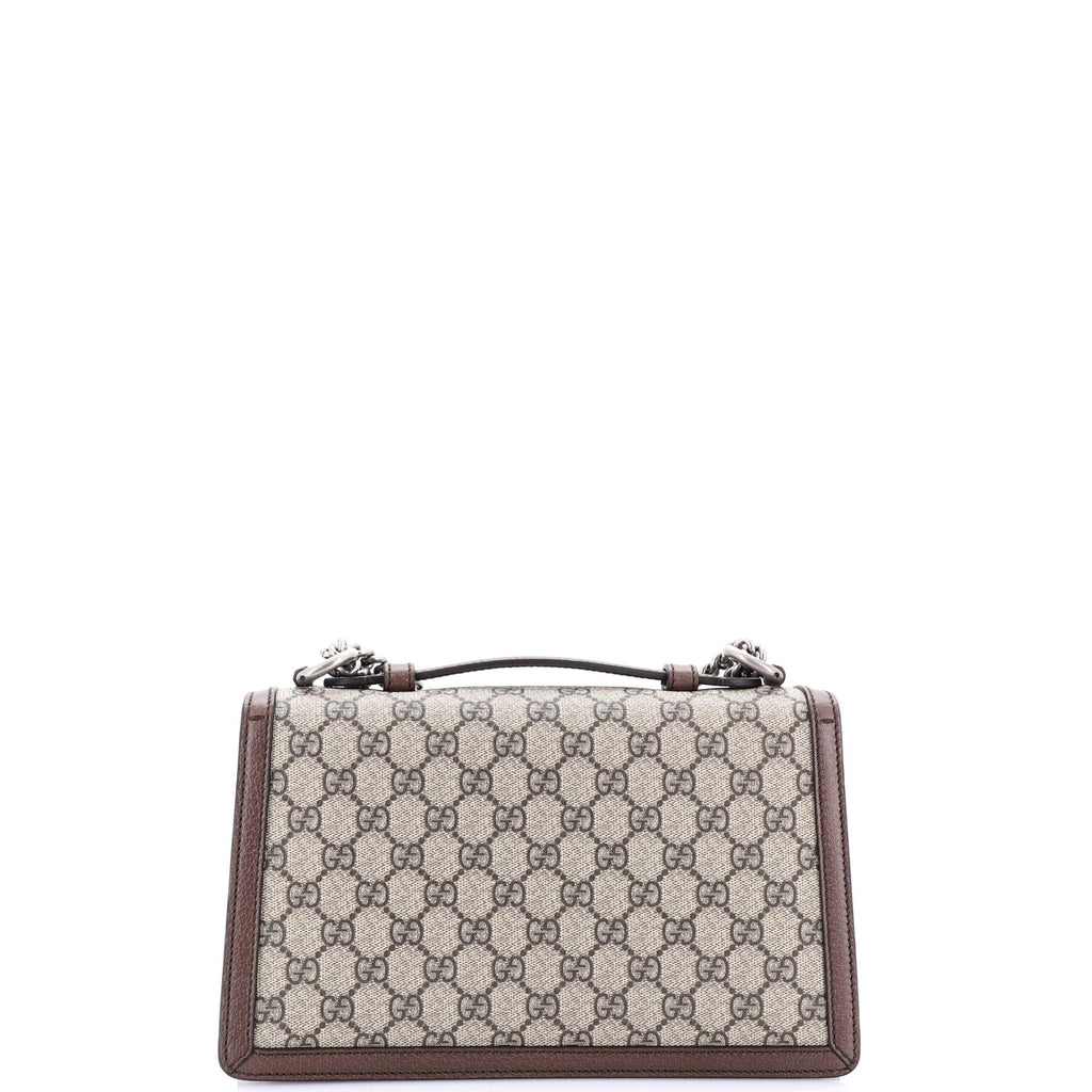 Dionysus Top Handle Chain Bag GG Coated Canvas Small