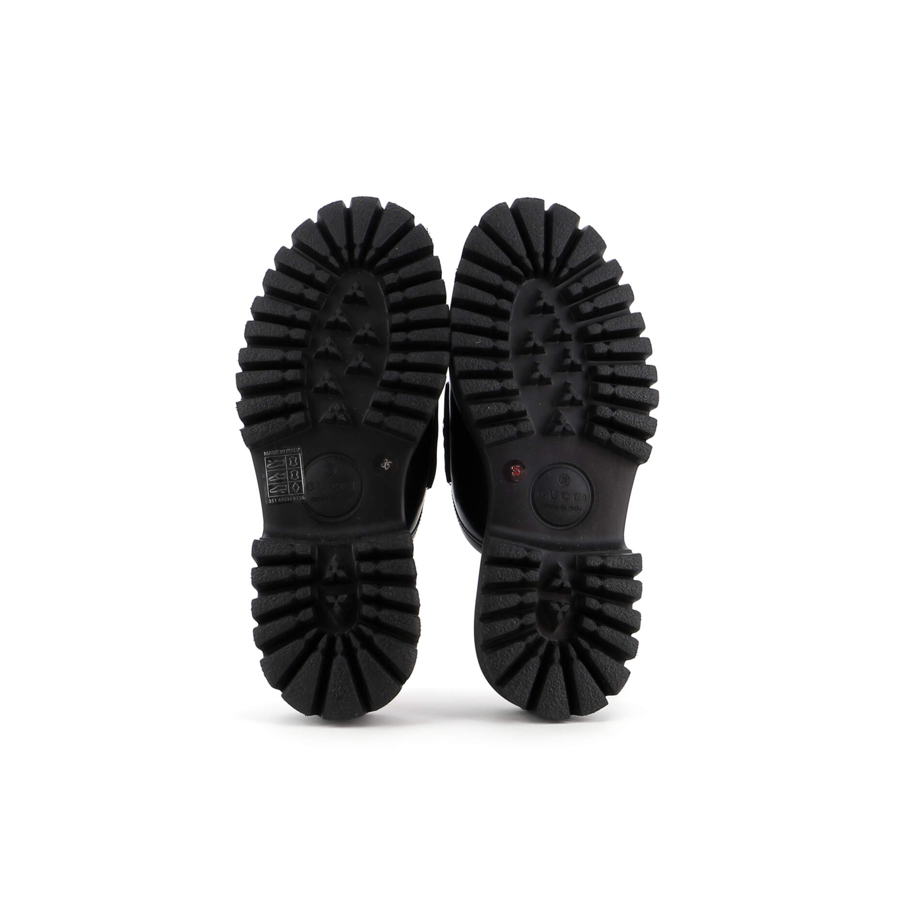 Women's Horsebit Flatform Mules Leather
