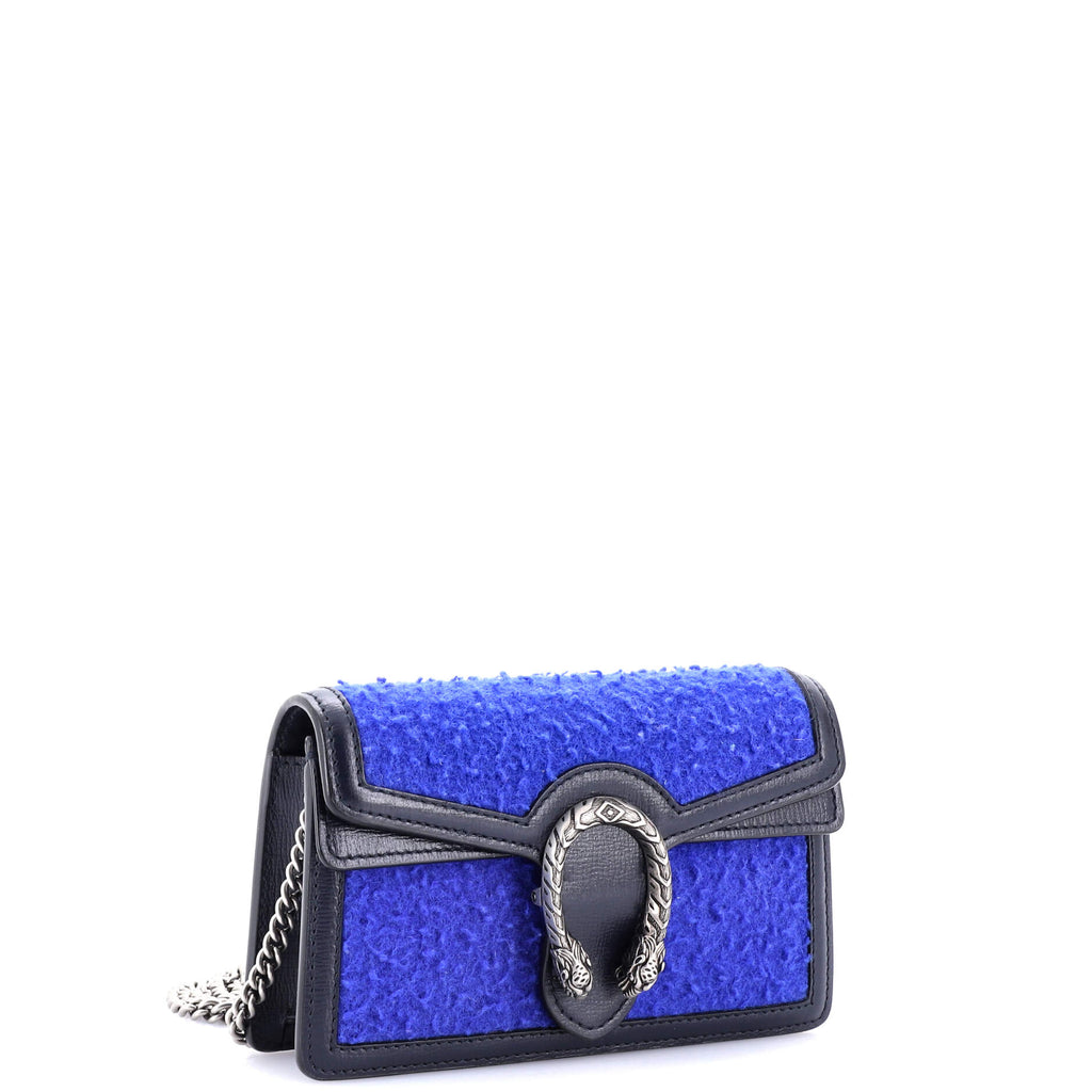 Dionysus Bag Wool and Leather Super Mini