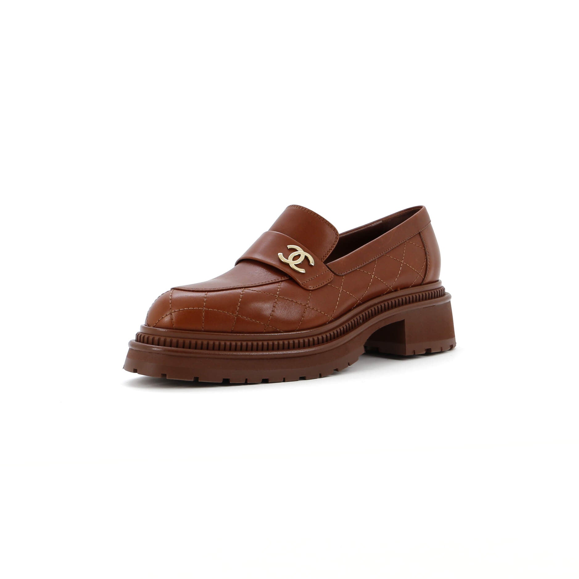 Women's CC Loafers Quilted Leather