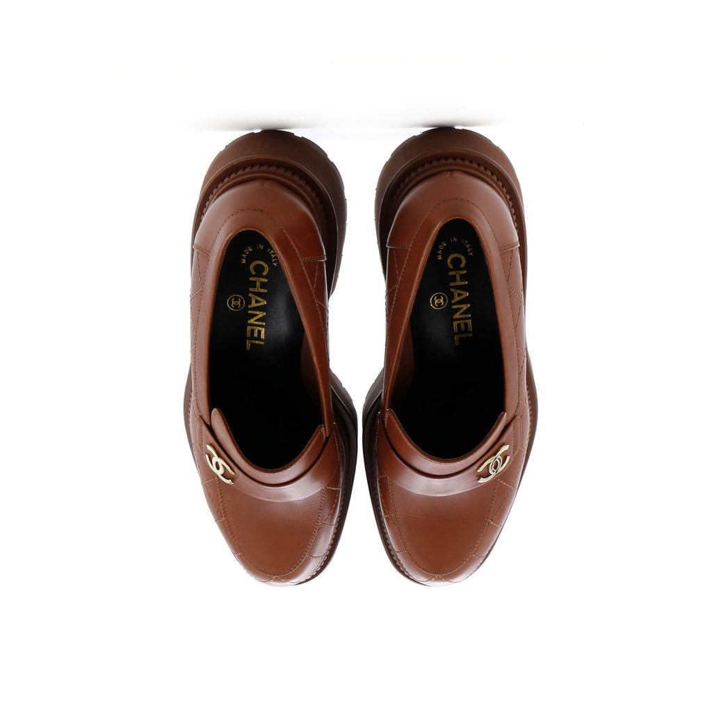 Women's CC Loafers Quilted Leather